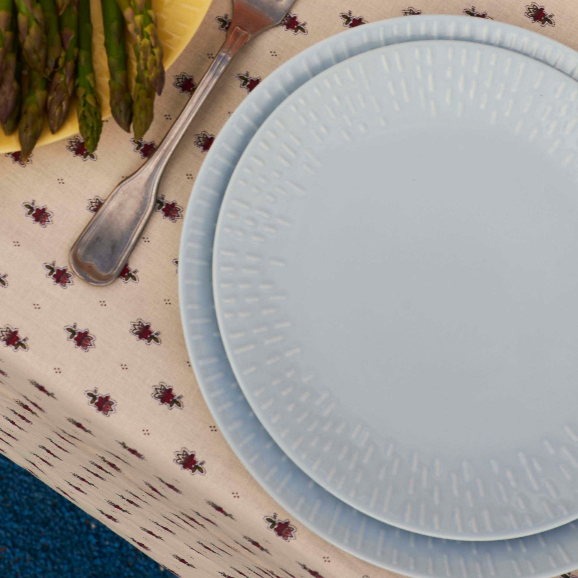 Confetti lunch plate | Aqua