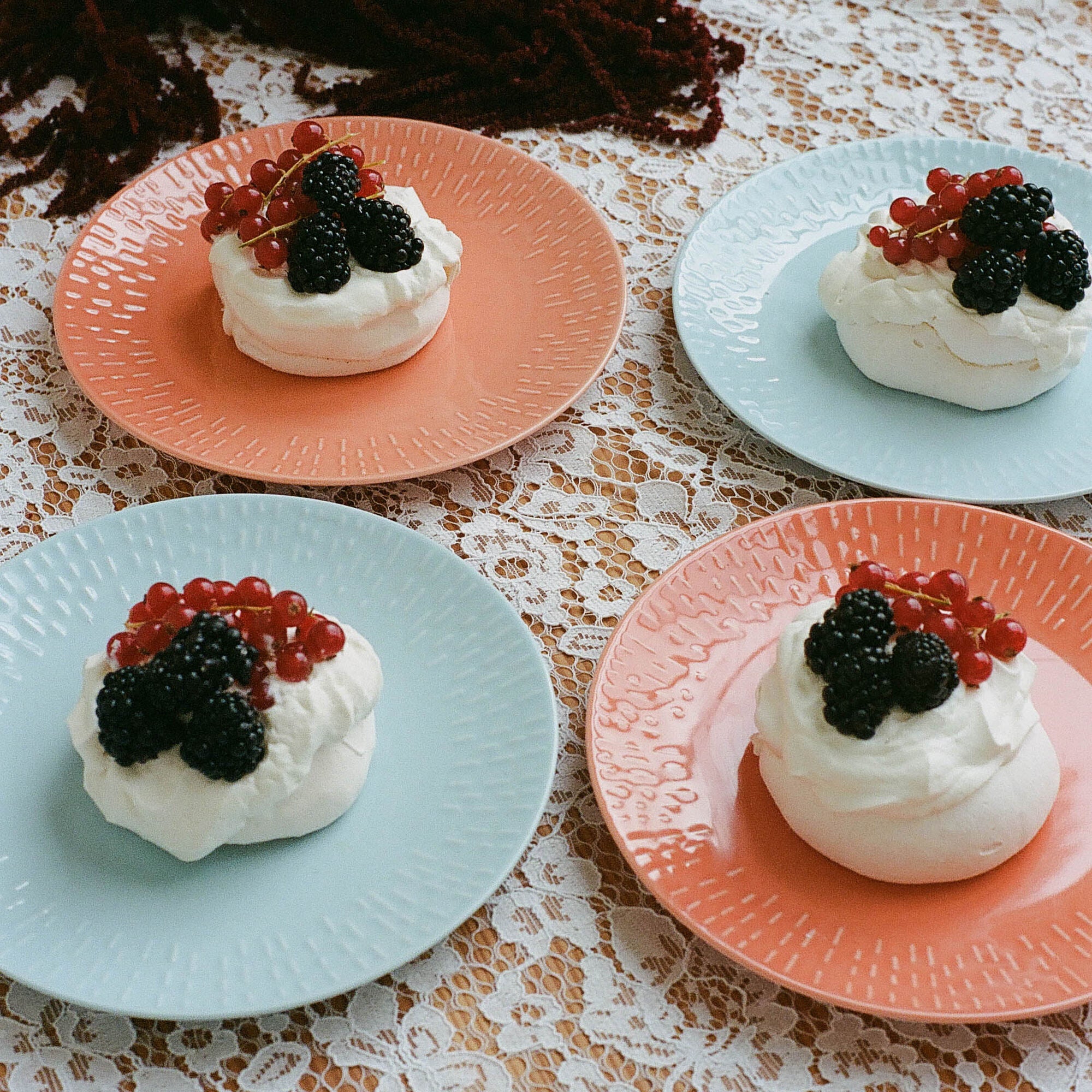 Confetti dessert plate | Aqua