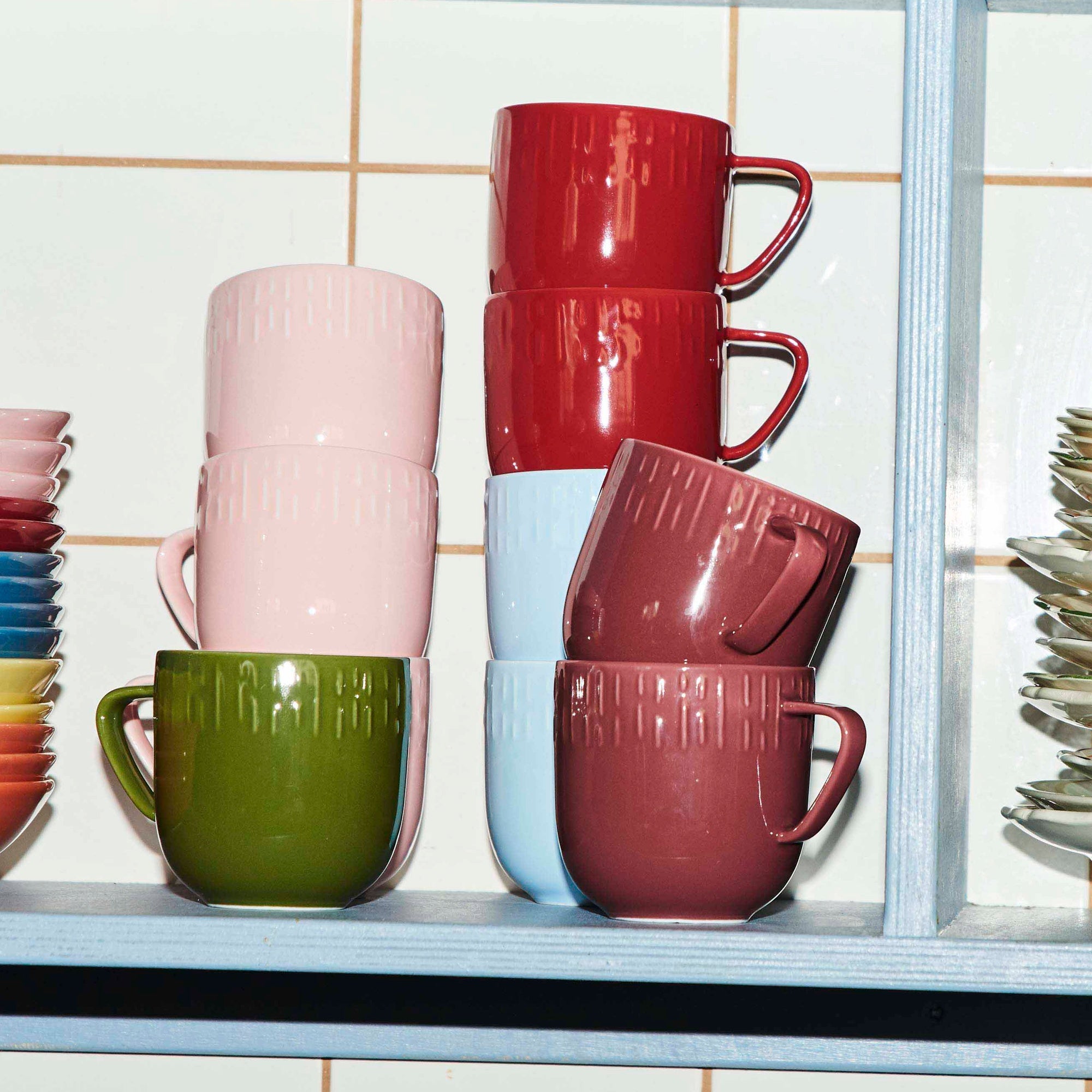 Confetti mug with handle | Chili