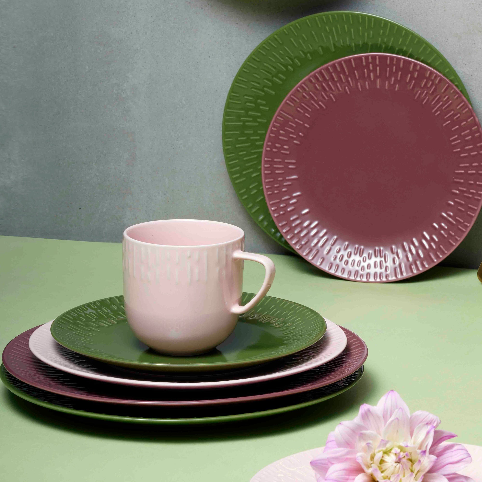 Confetti mug with handle | Cotton candy