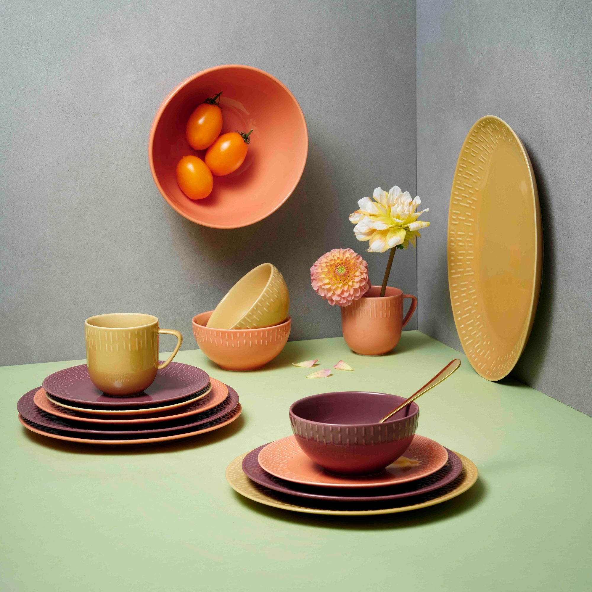 Confetti bowl | Mustard