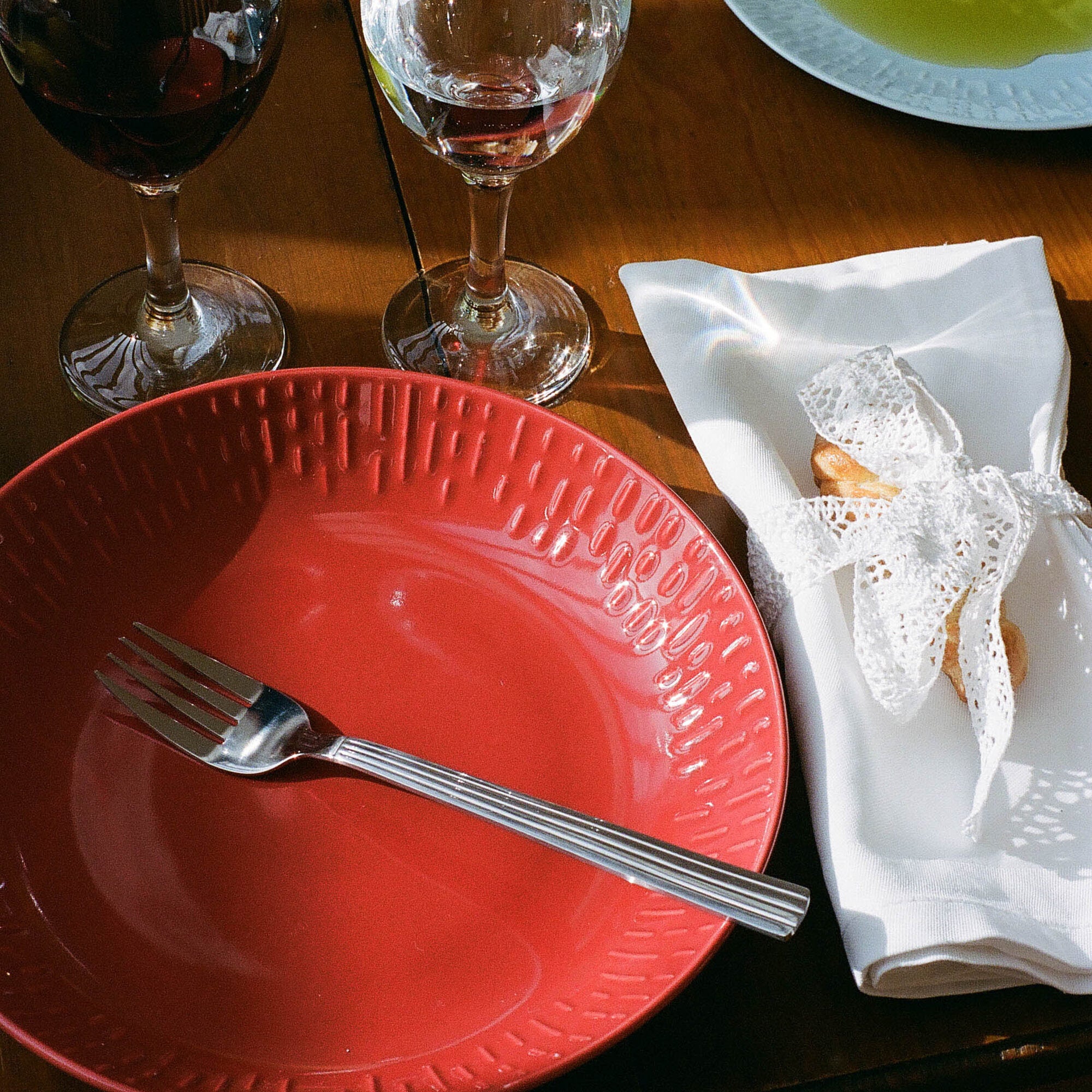 Confetti pasta plate | Chili