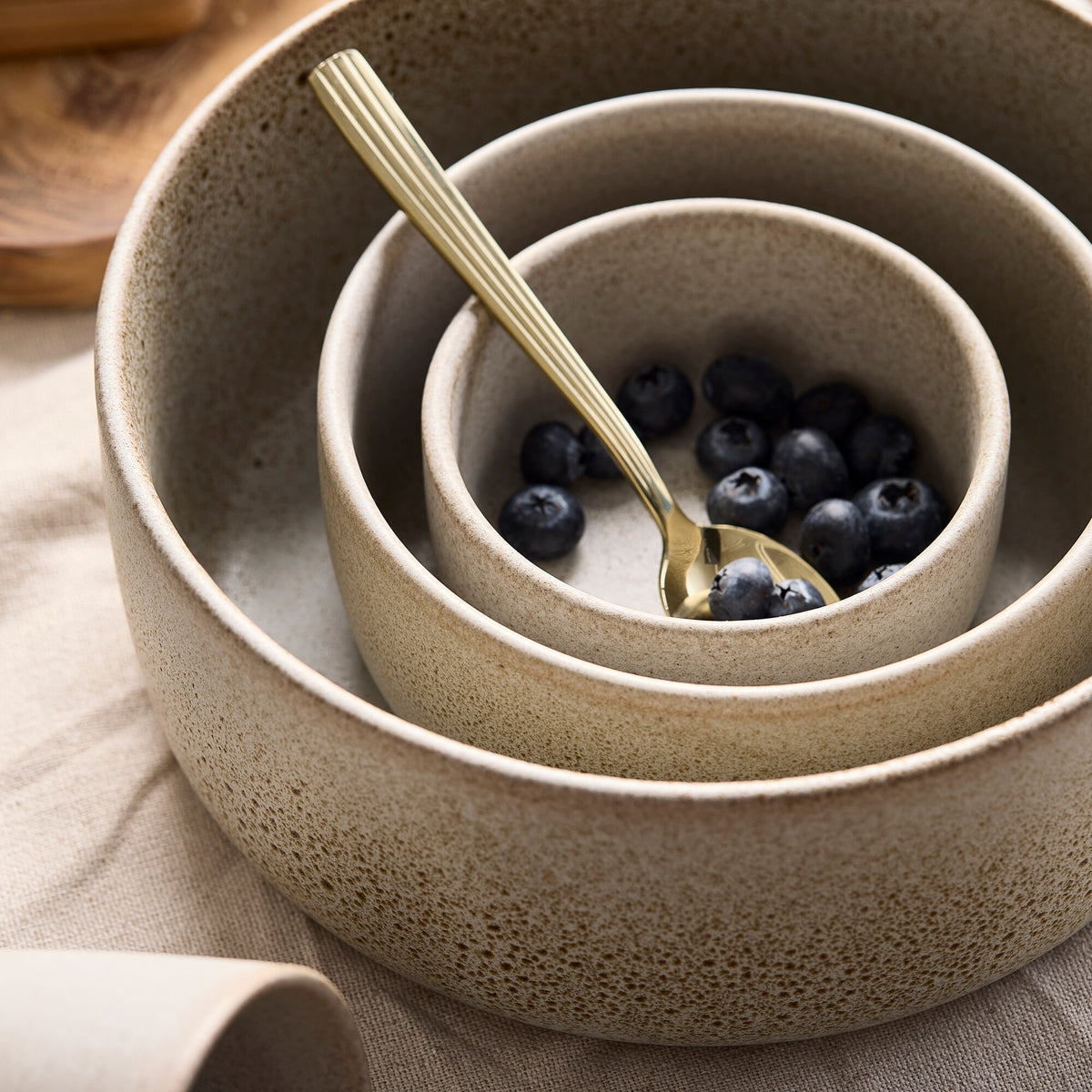 RAW bowl set | Sandy Beige