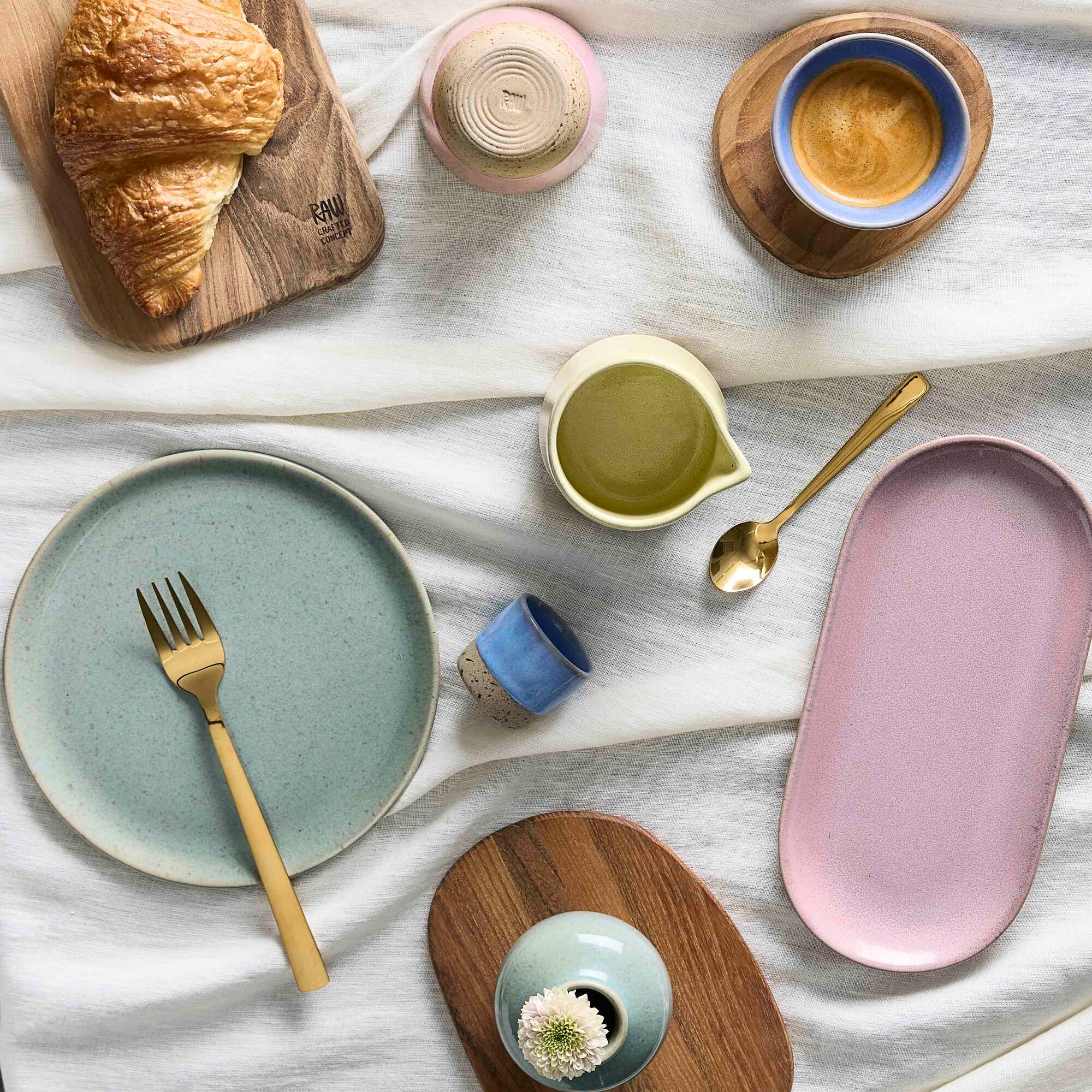 RAW Colour mini cup | Blueish