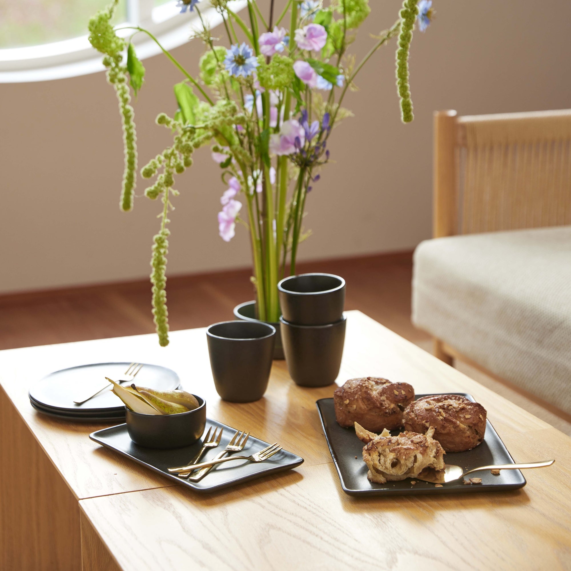 RAW mug without handle | Titanium Black