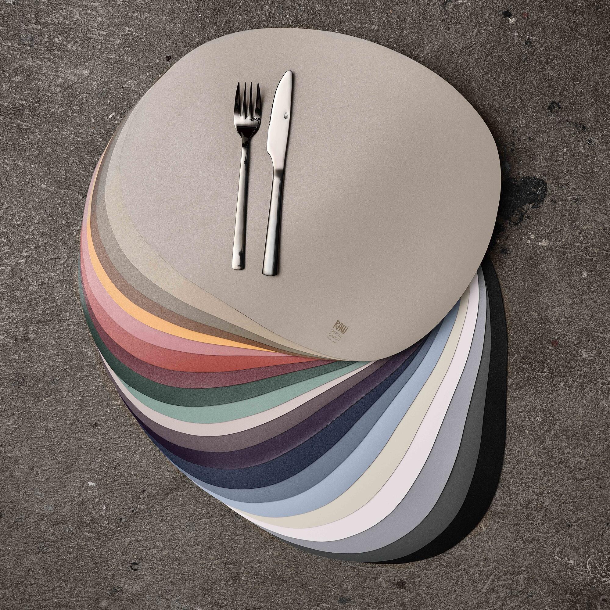 RAW Silicone placemat | Spring Sand