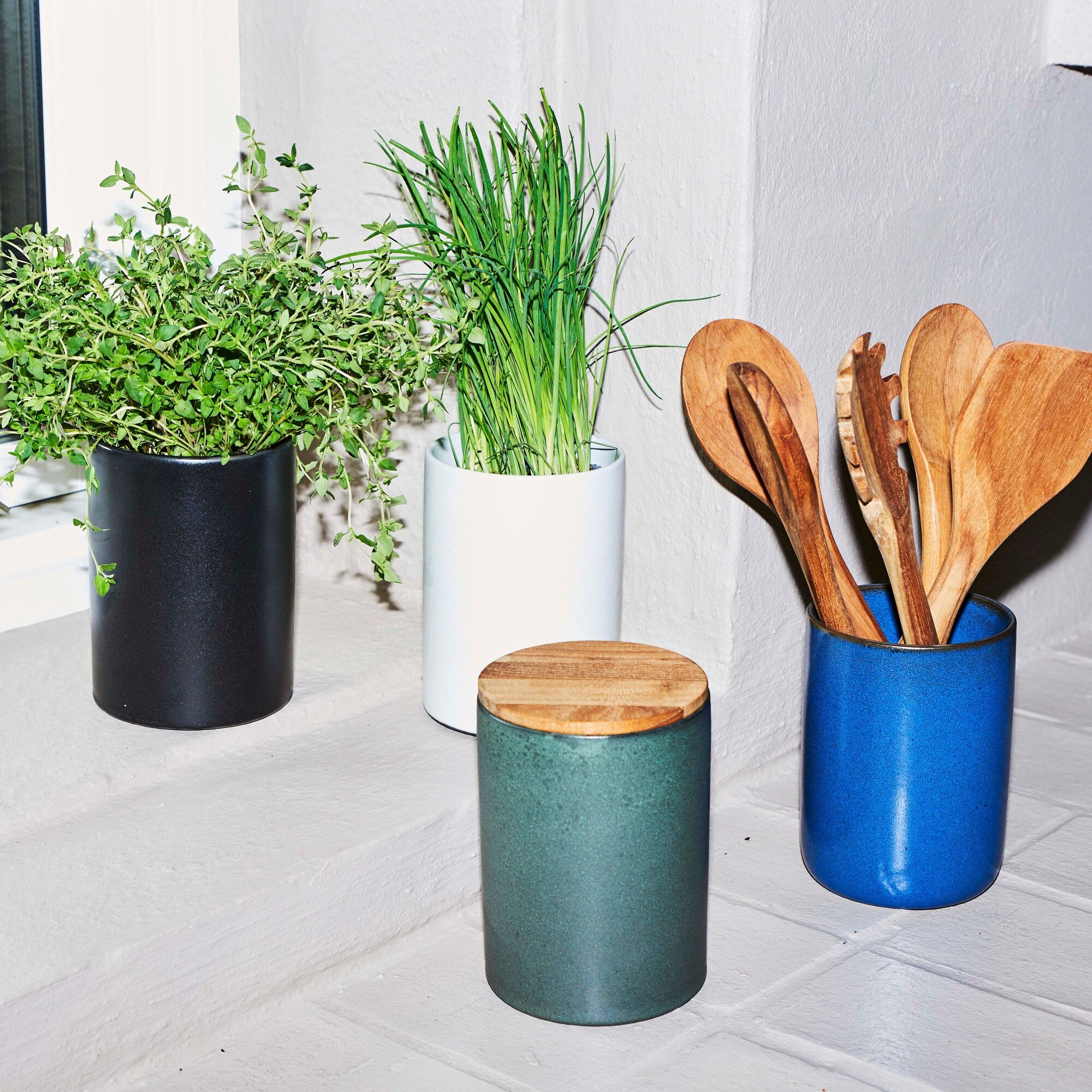 RAW storage with teak lid | Northern Green