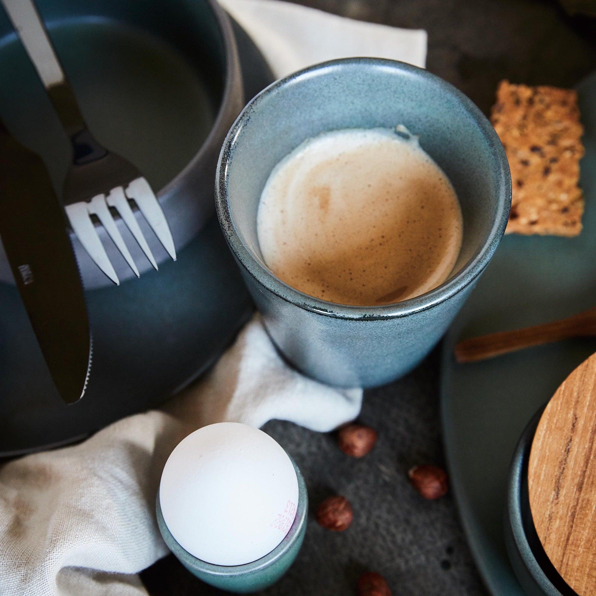 RAW double wall mug | Northern Green