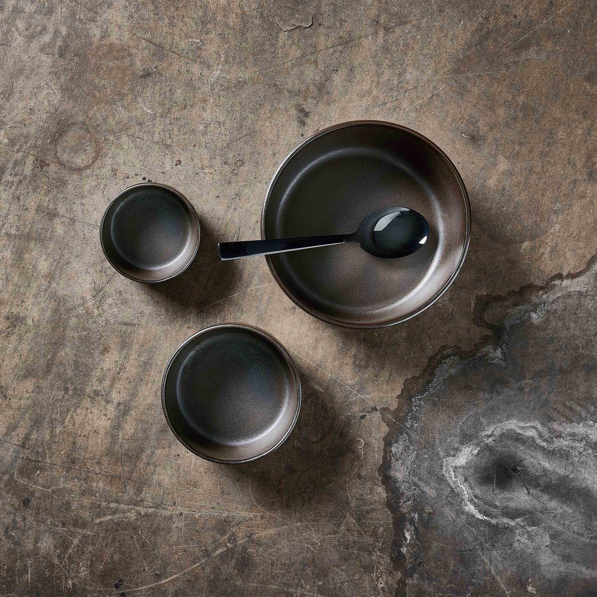 RAW bowl set | Metallic Brown