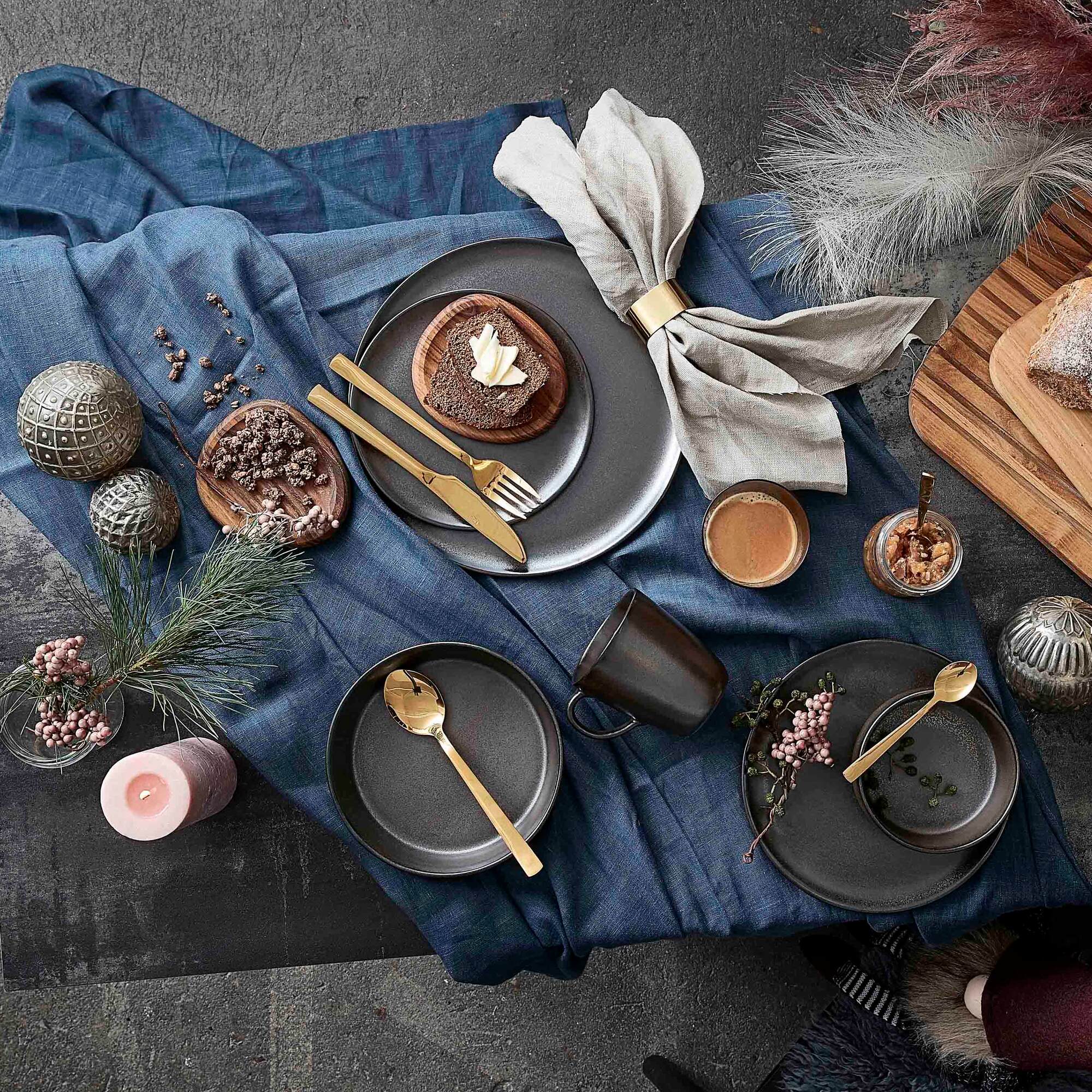 RAW lunch plate | Metallic Brown