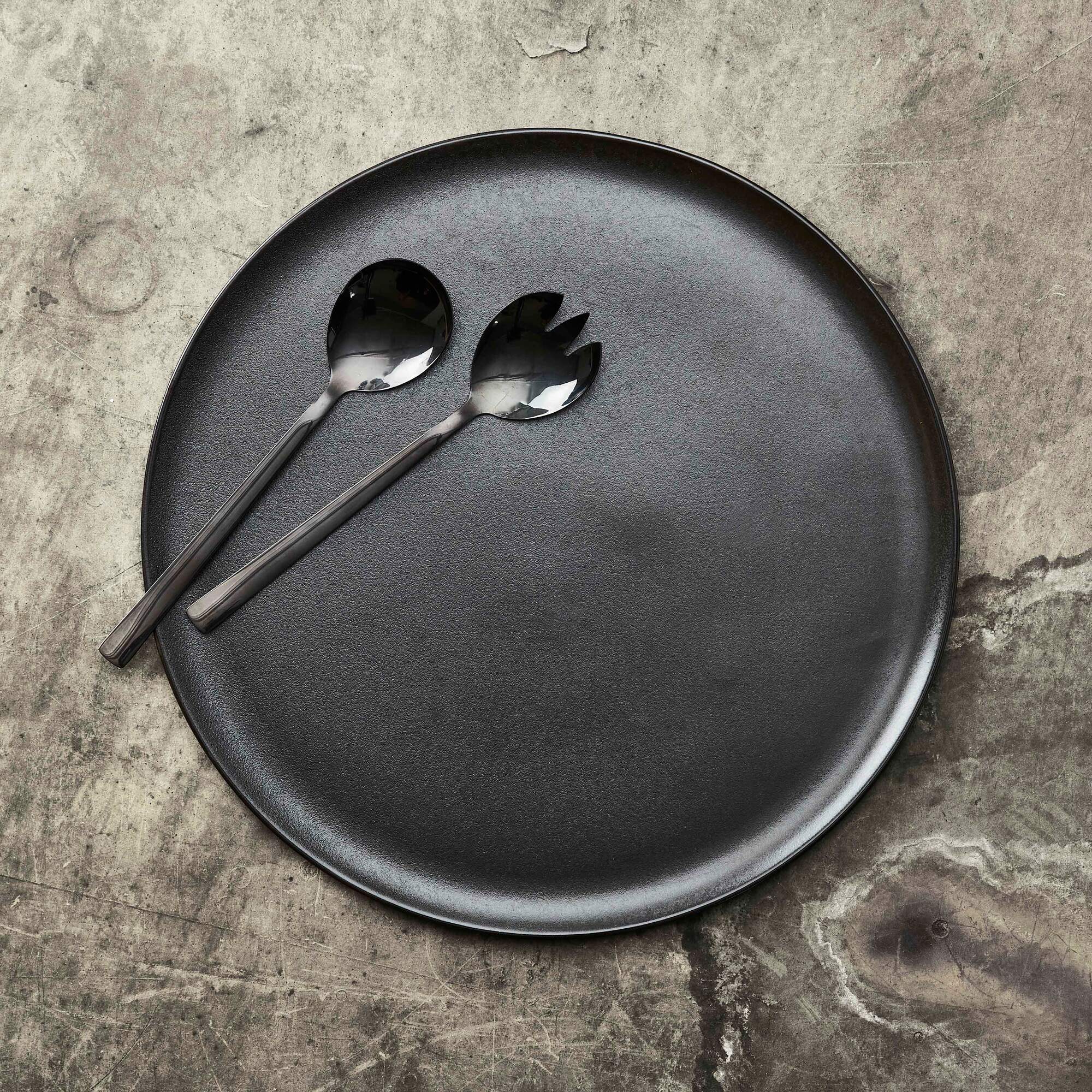 RAW round dish | Titanium Black