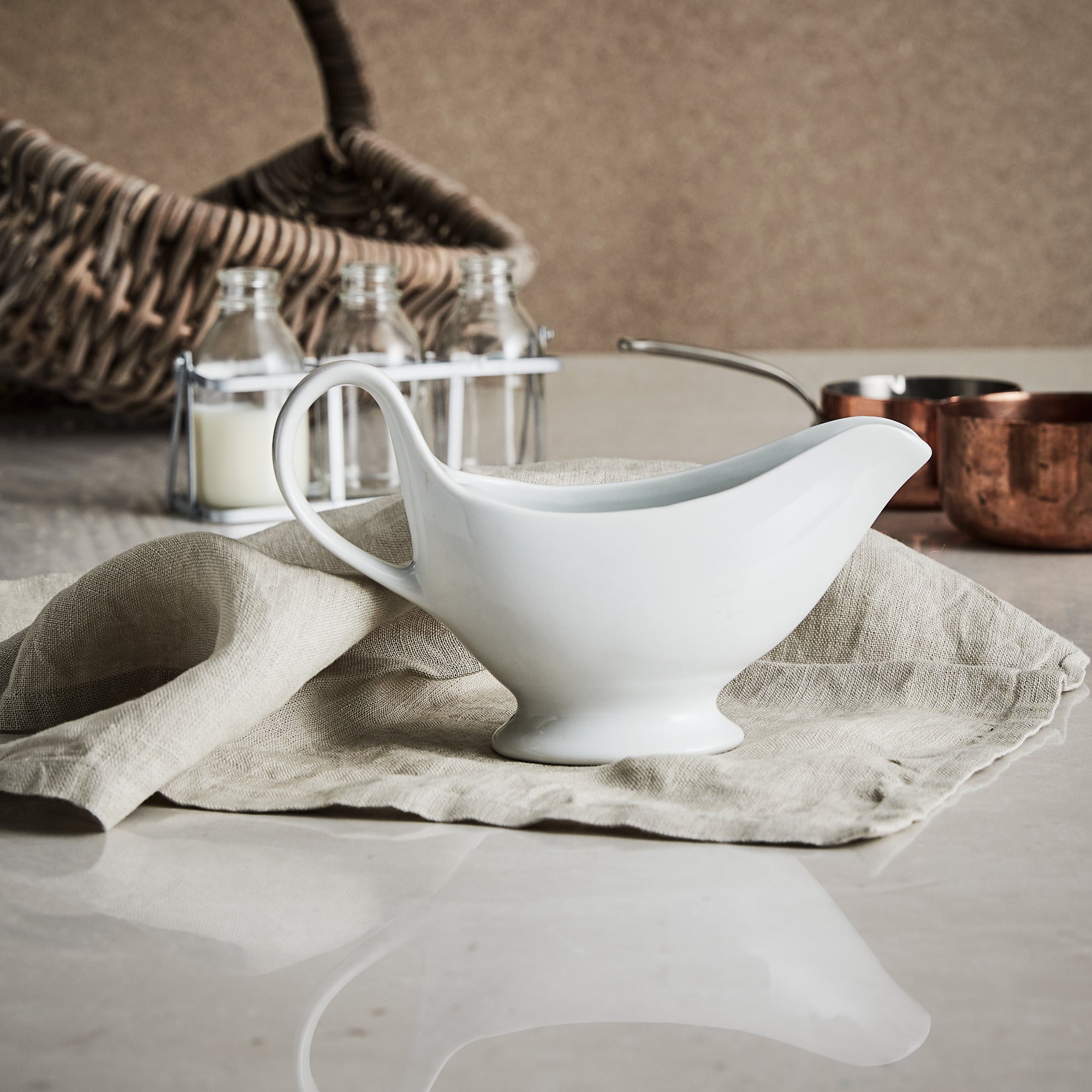 Aroma sauce bowl | White