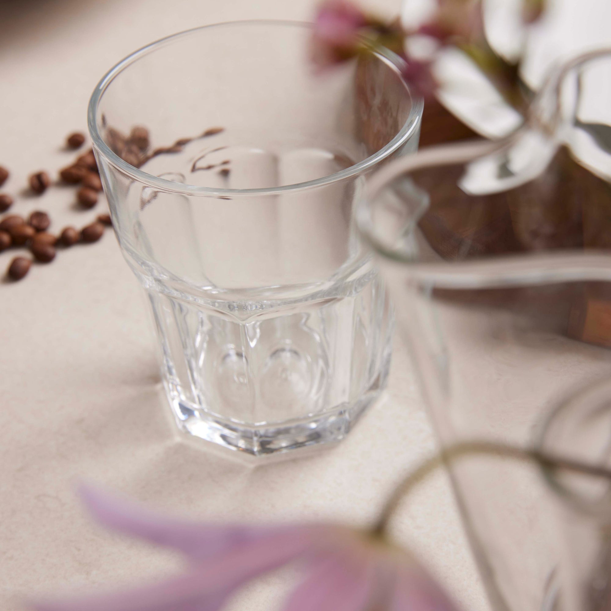 Atelier granite glass 6 pcs. low | Clear