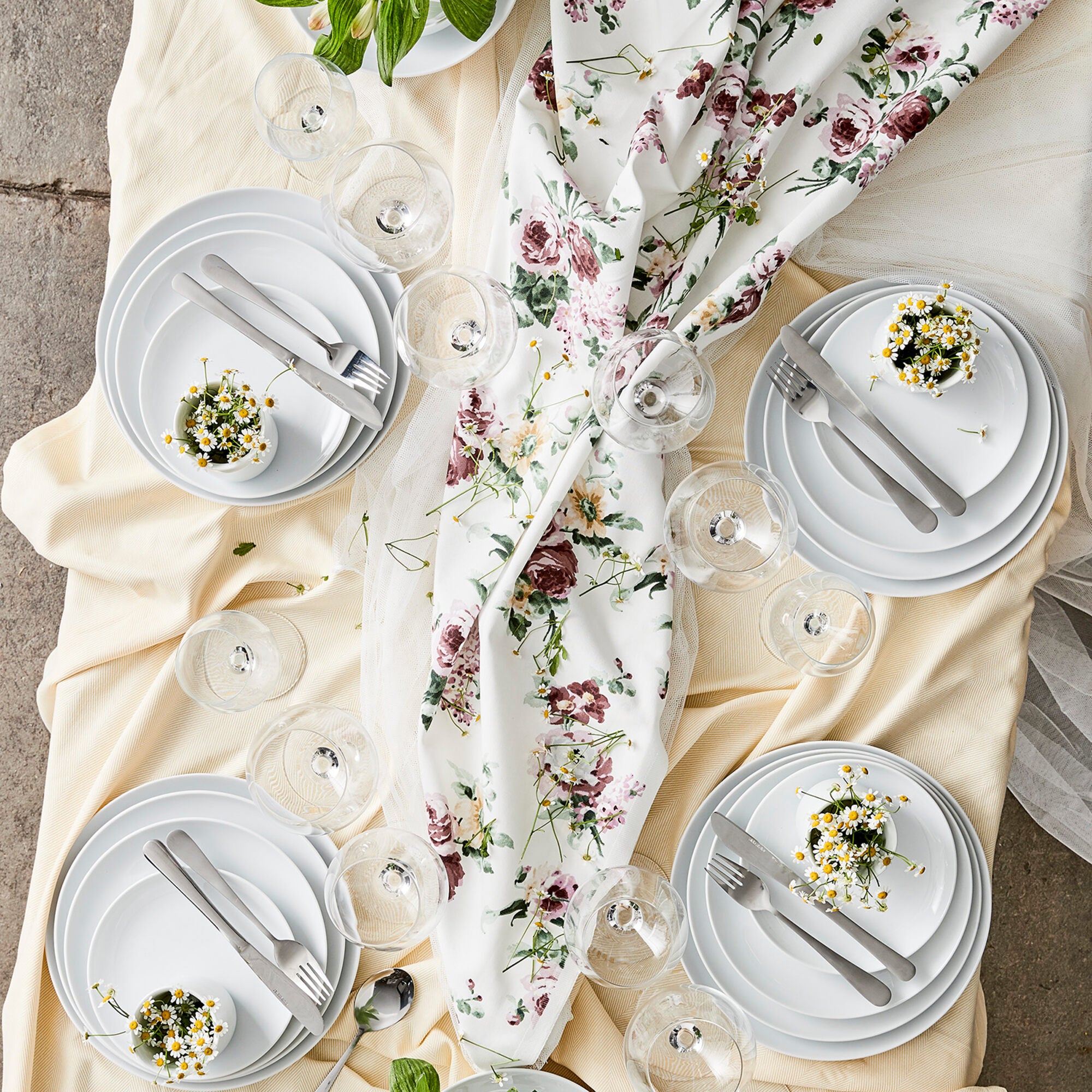 Atelier dinner plate 4 pcs. | Super White