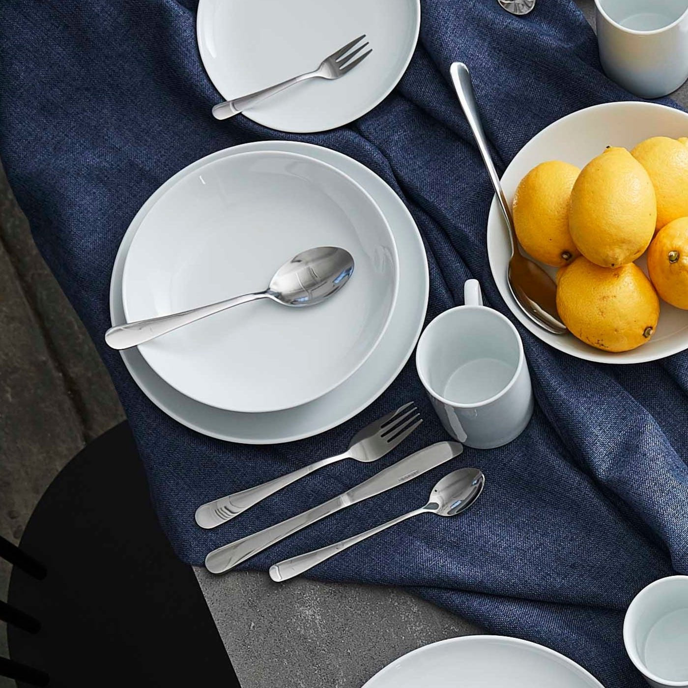 Atelier dessert spoon | Mirror Polish