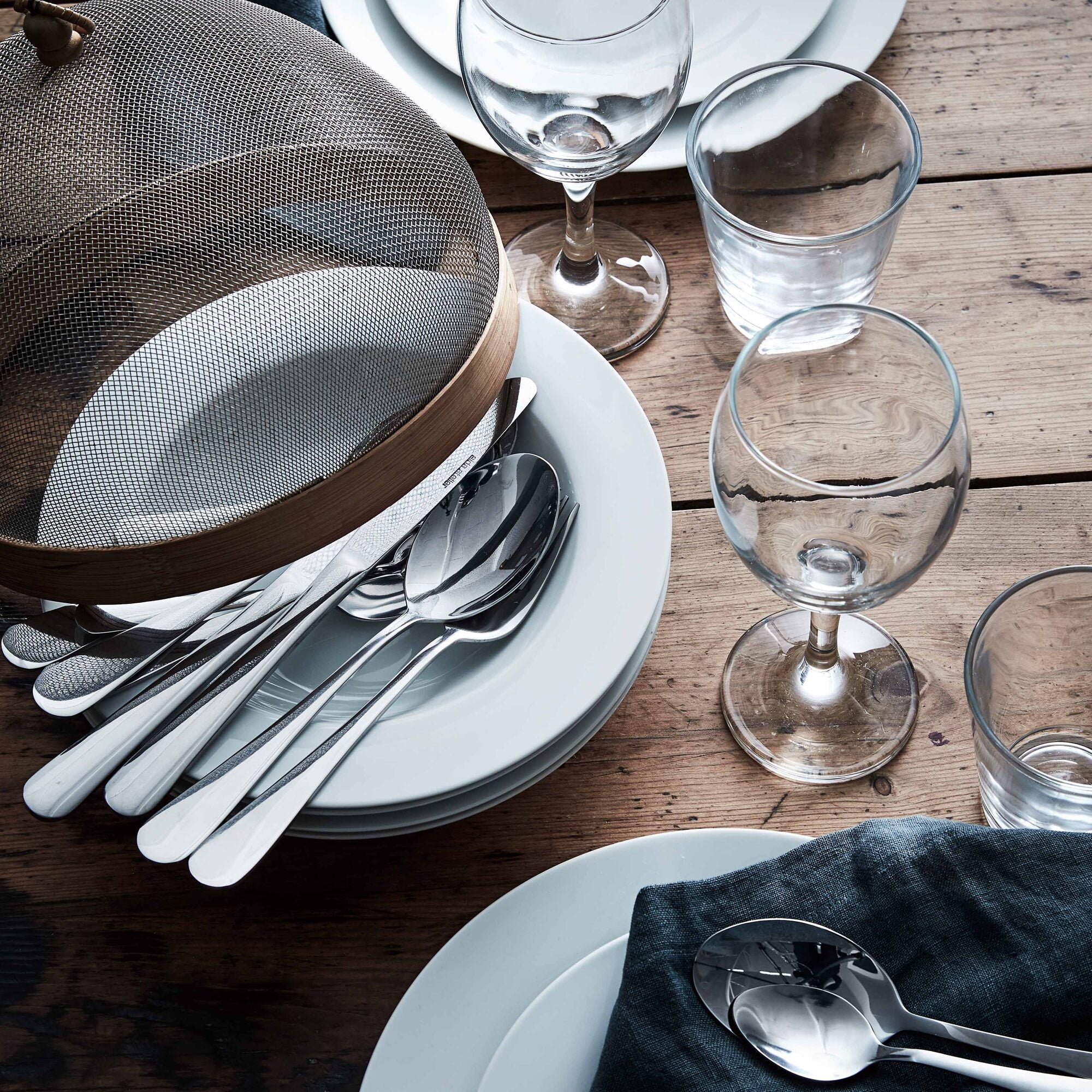 Café soup plate 4 pcs. | White