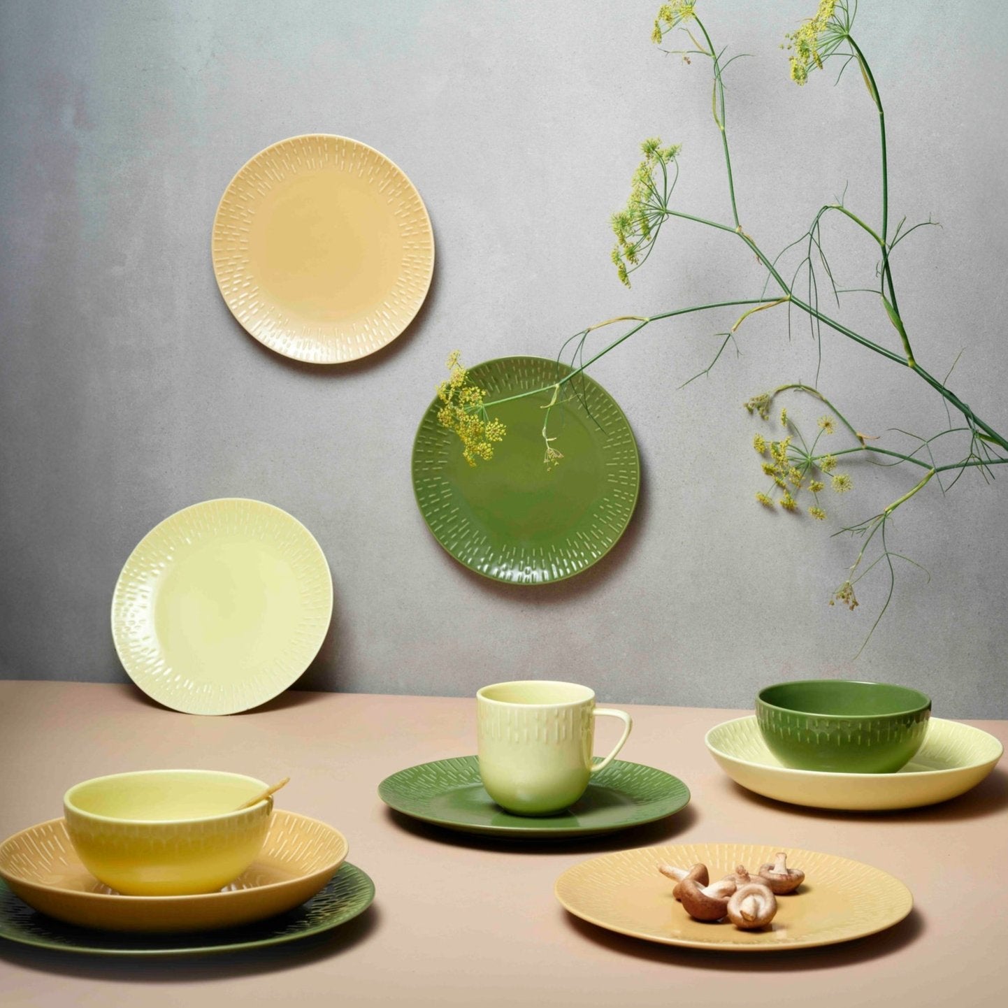 Confetti dessert plate | Lemon