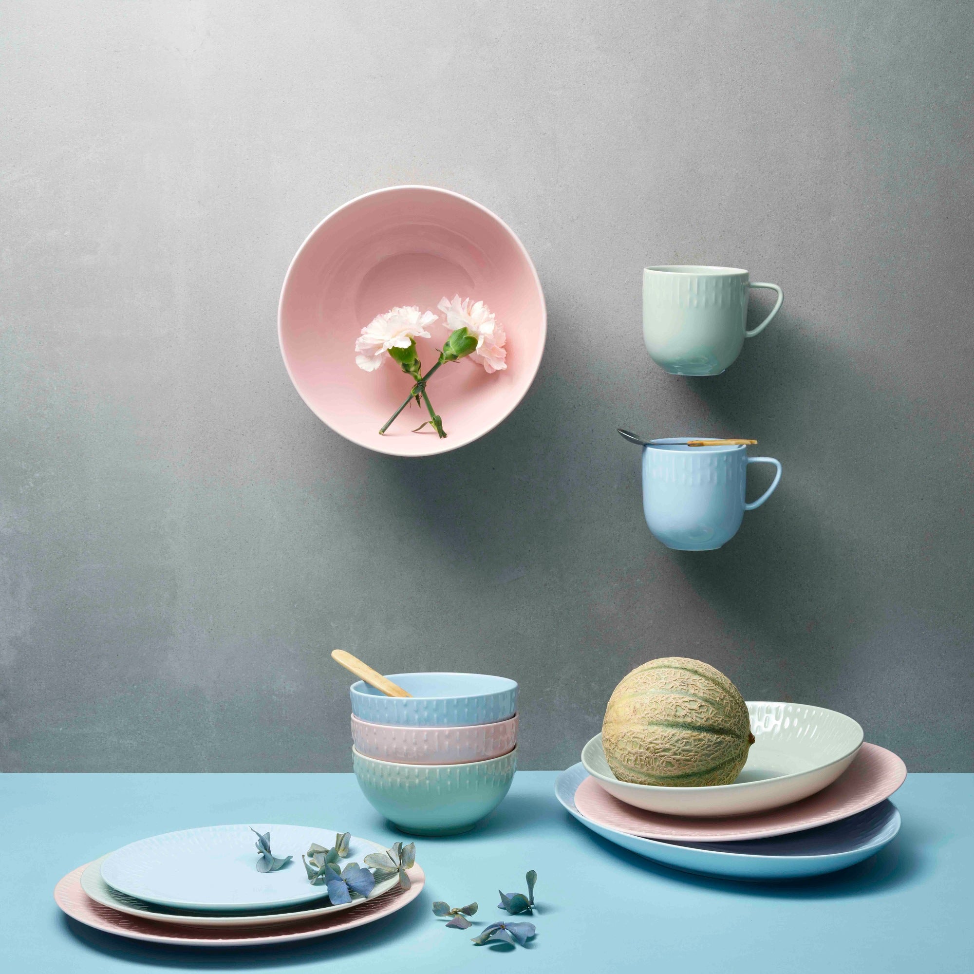 Confetti mug with handle | Aqua