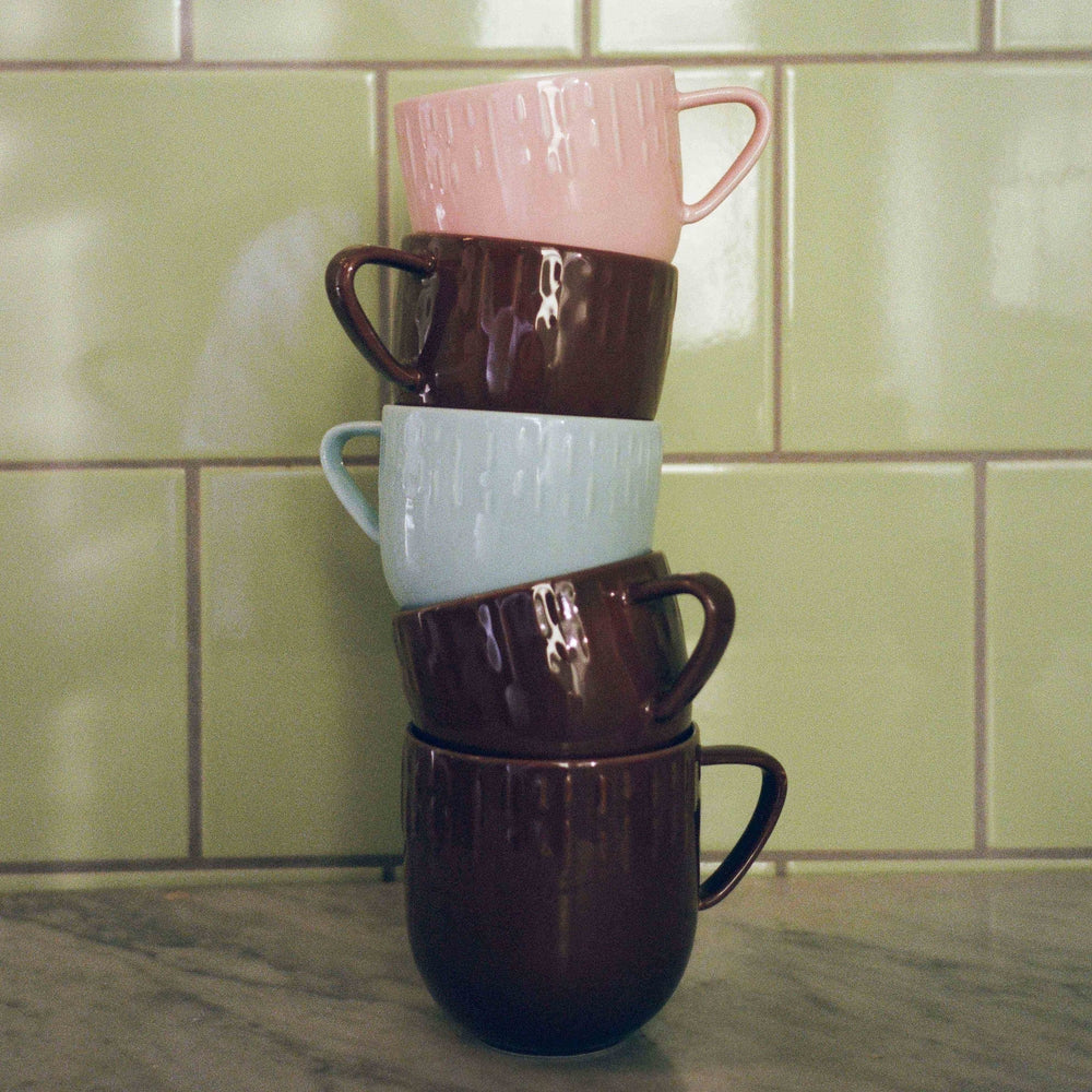 Confetti mug with handle | Chocolate