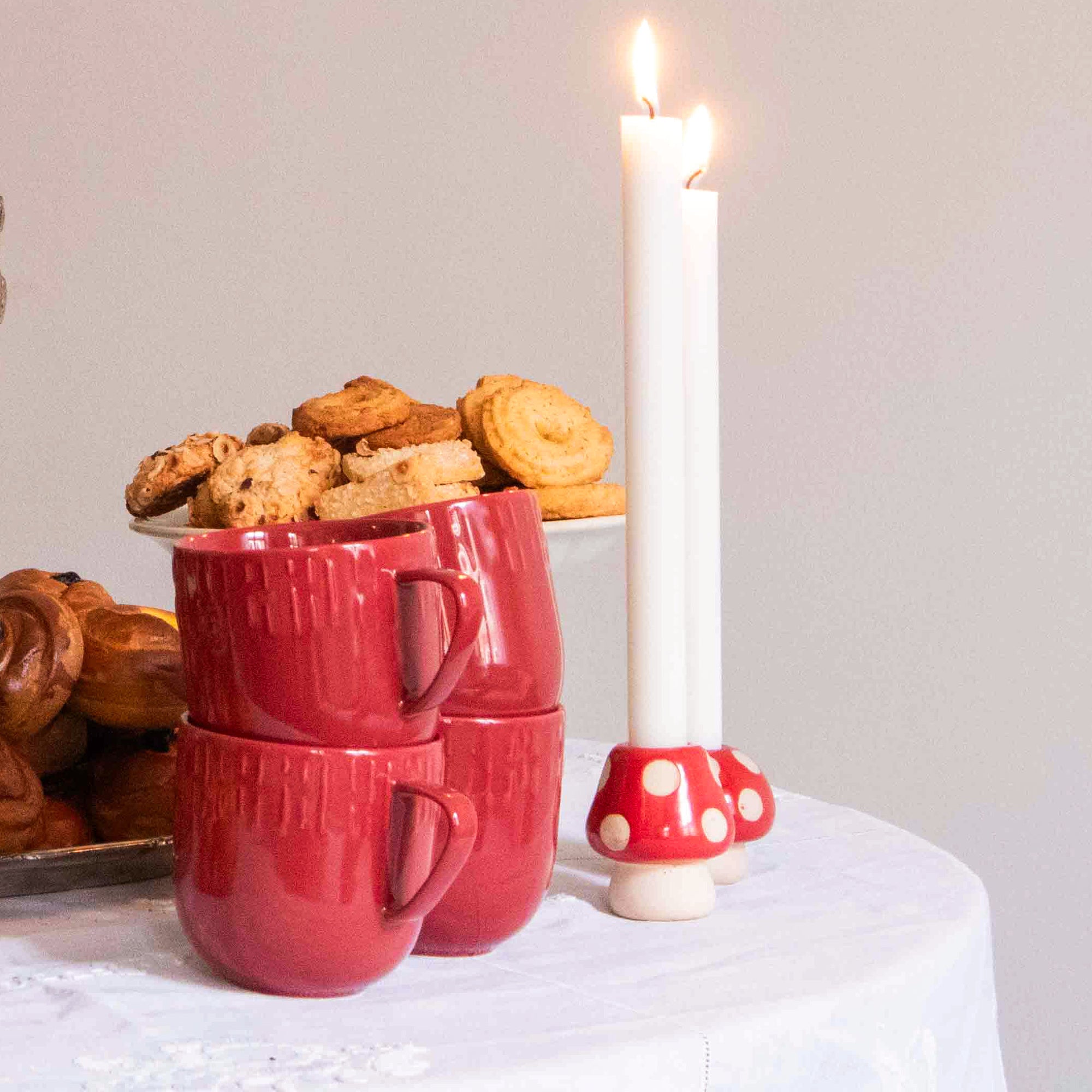 Confetti mug with handle | Chili