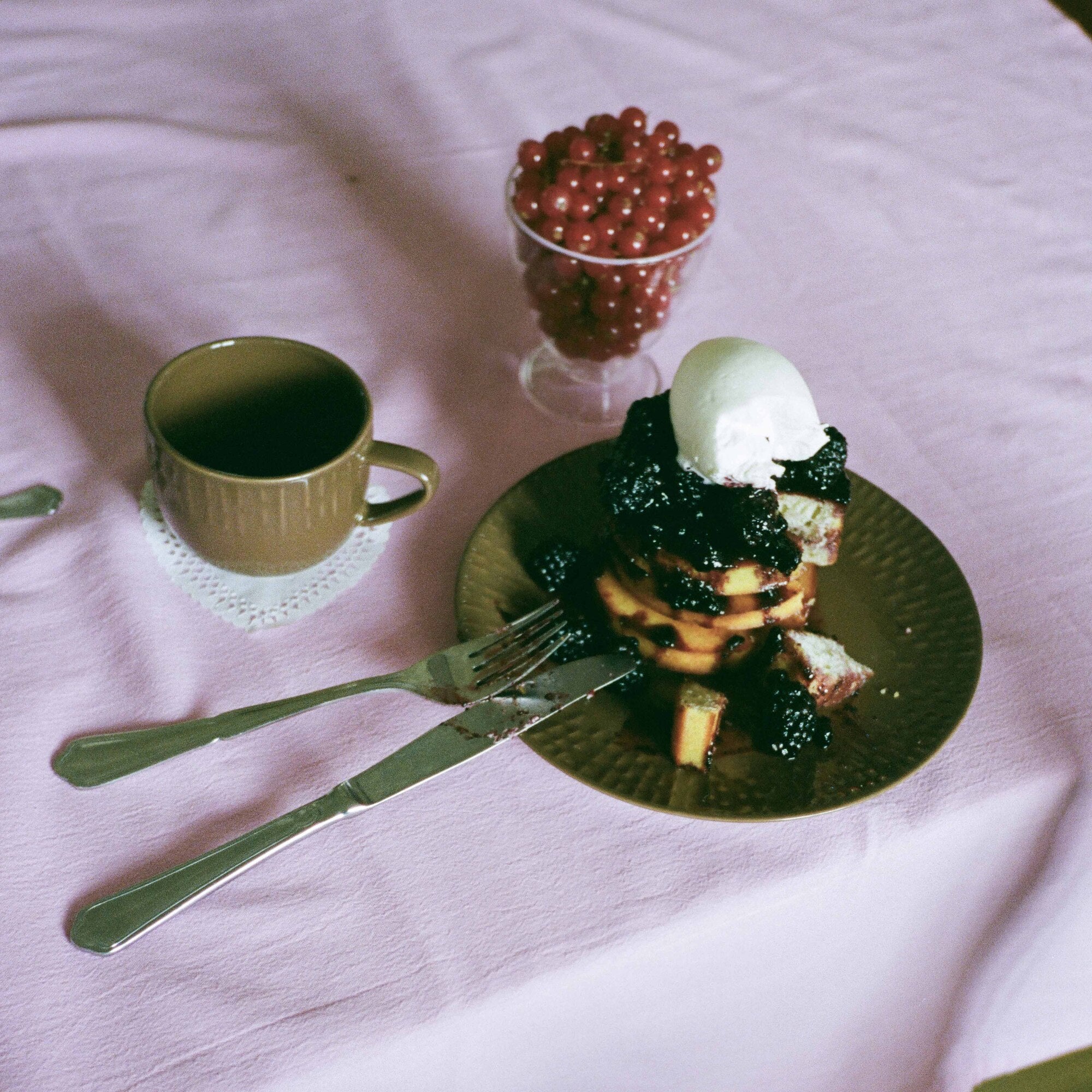 Confetti dessert plate | Chocolate