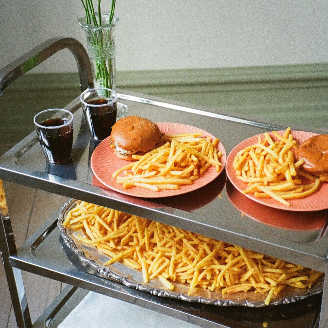 Confetti lunch plate | Apricot