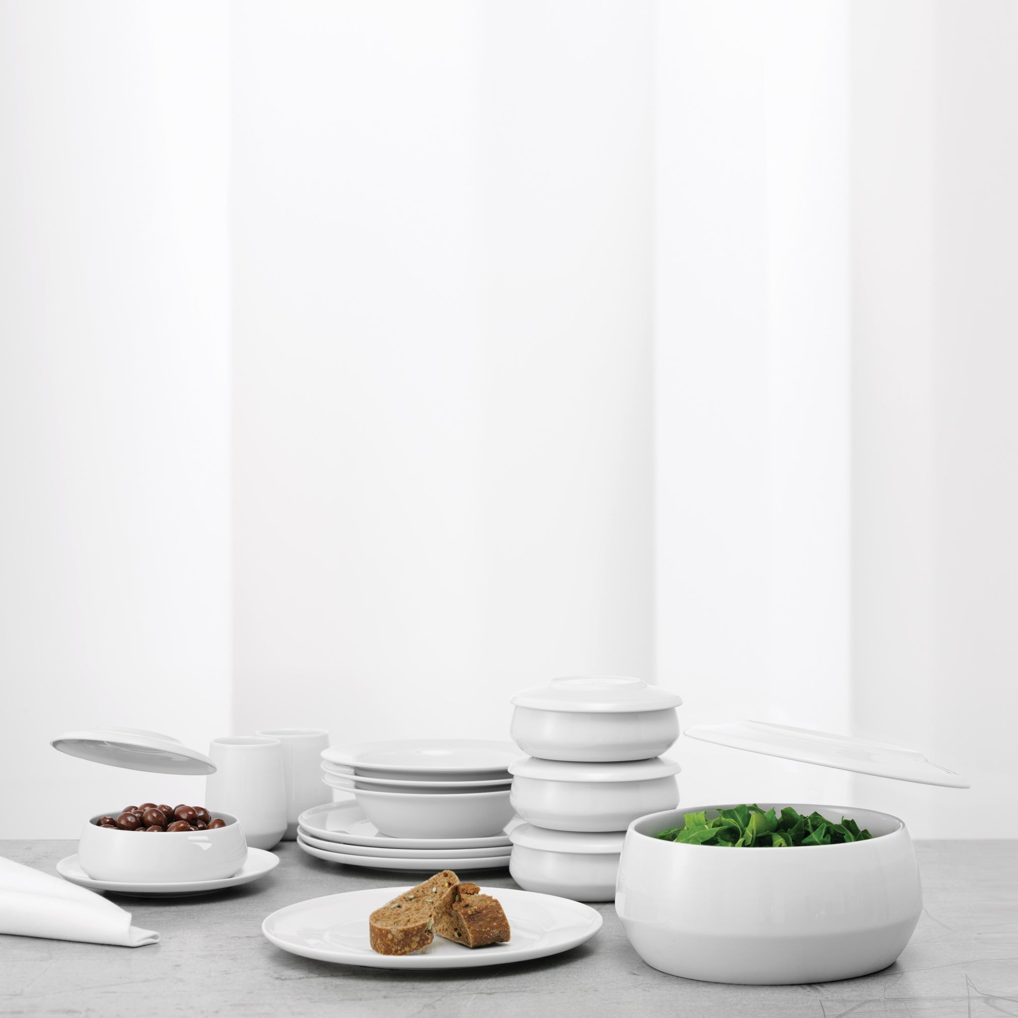 ENSO soup plate | White