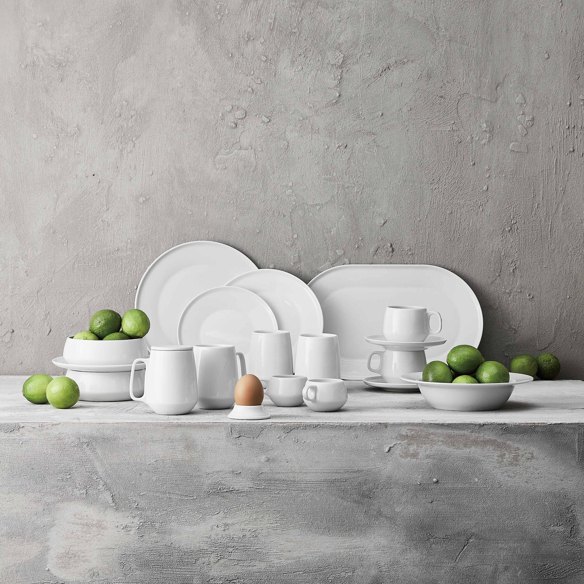 ENSO soup plate | White