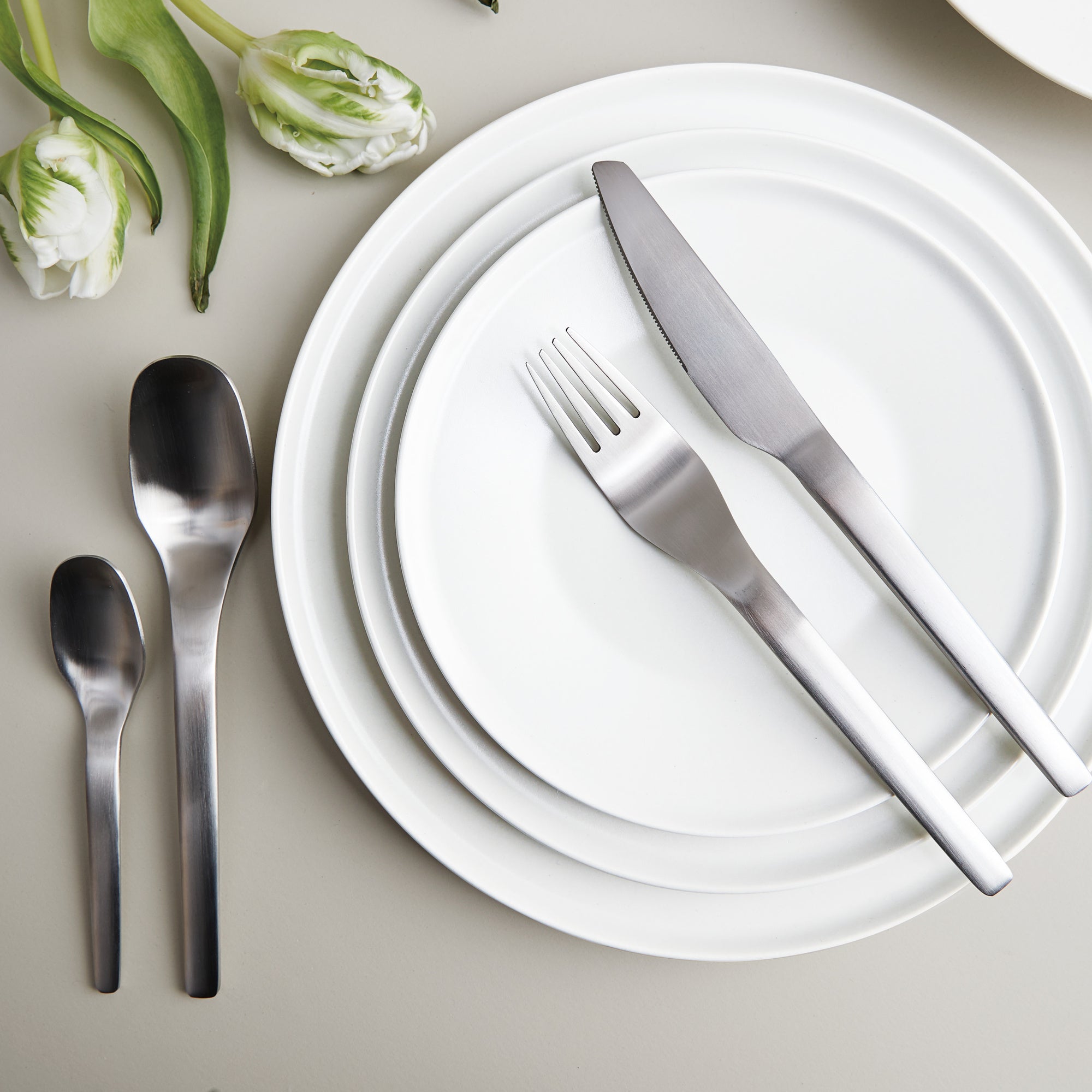 ENSO dessert plate | White