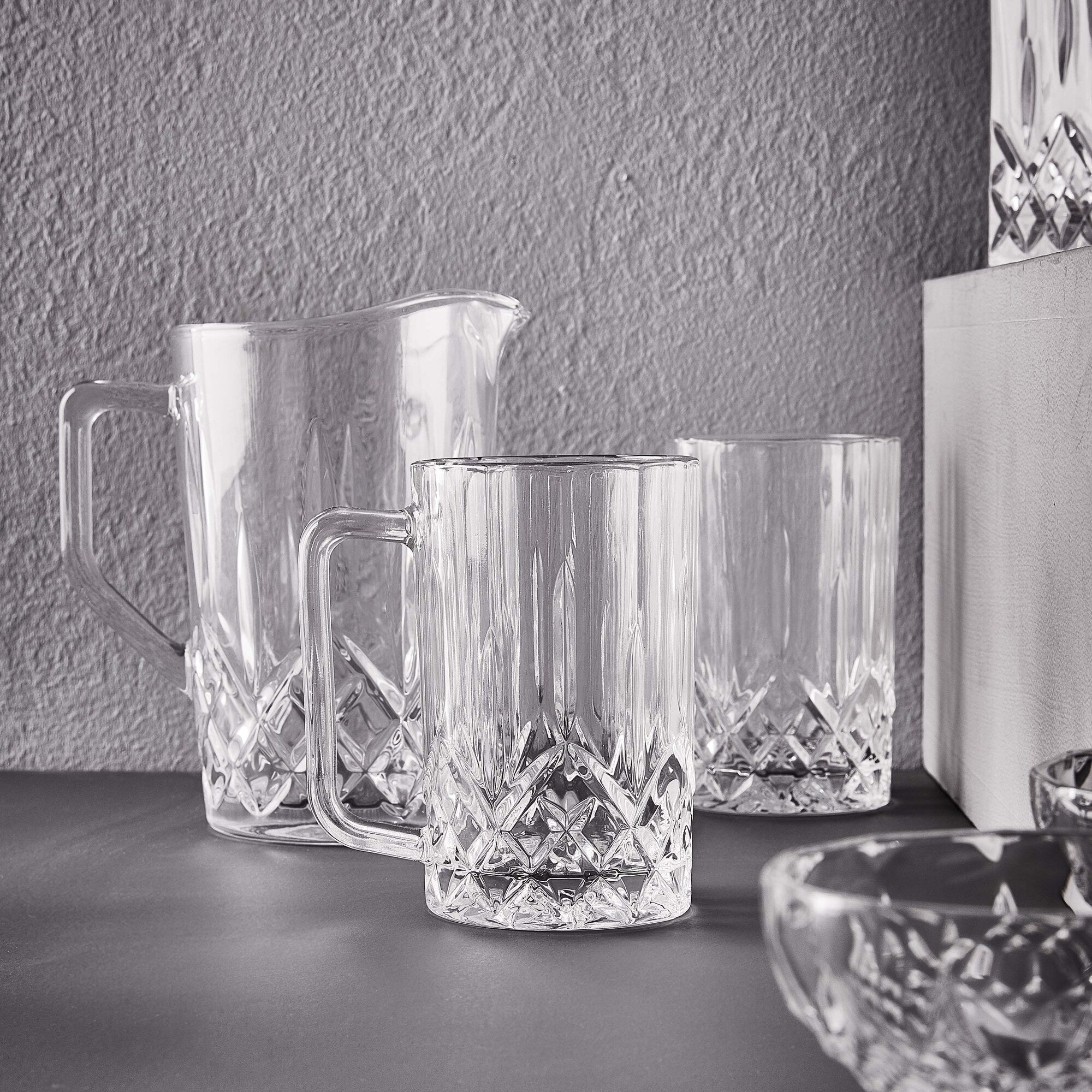 Harvey beer mug with handle 2 pcs. | Clear