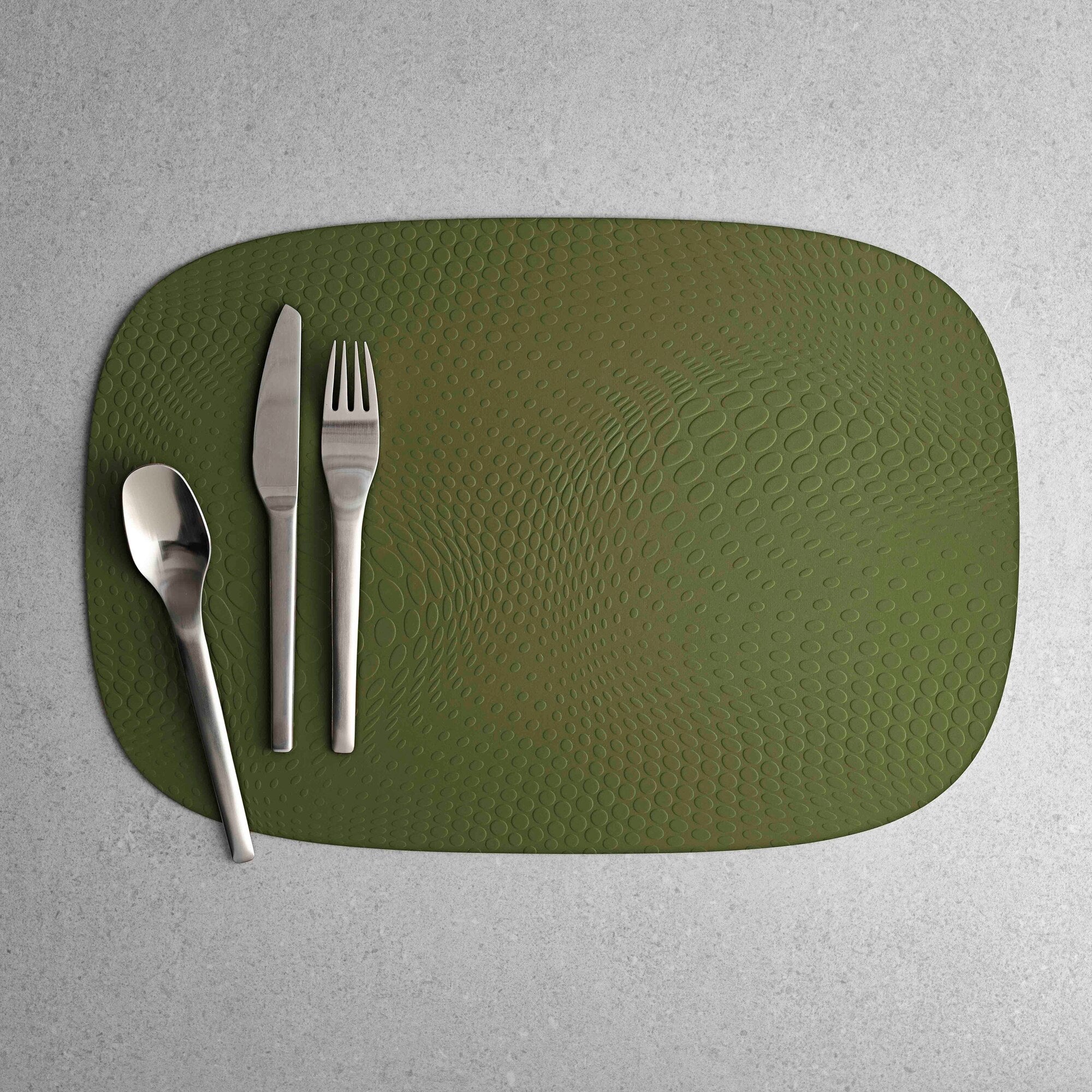 Karim Rashid placemat | Olive