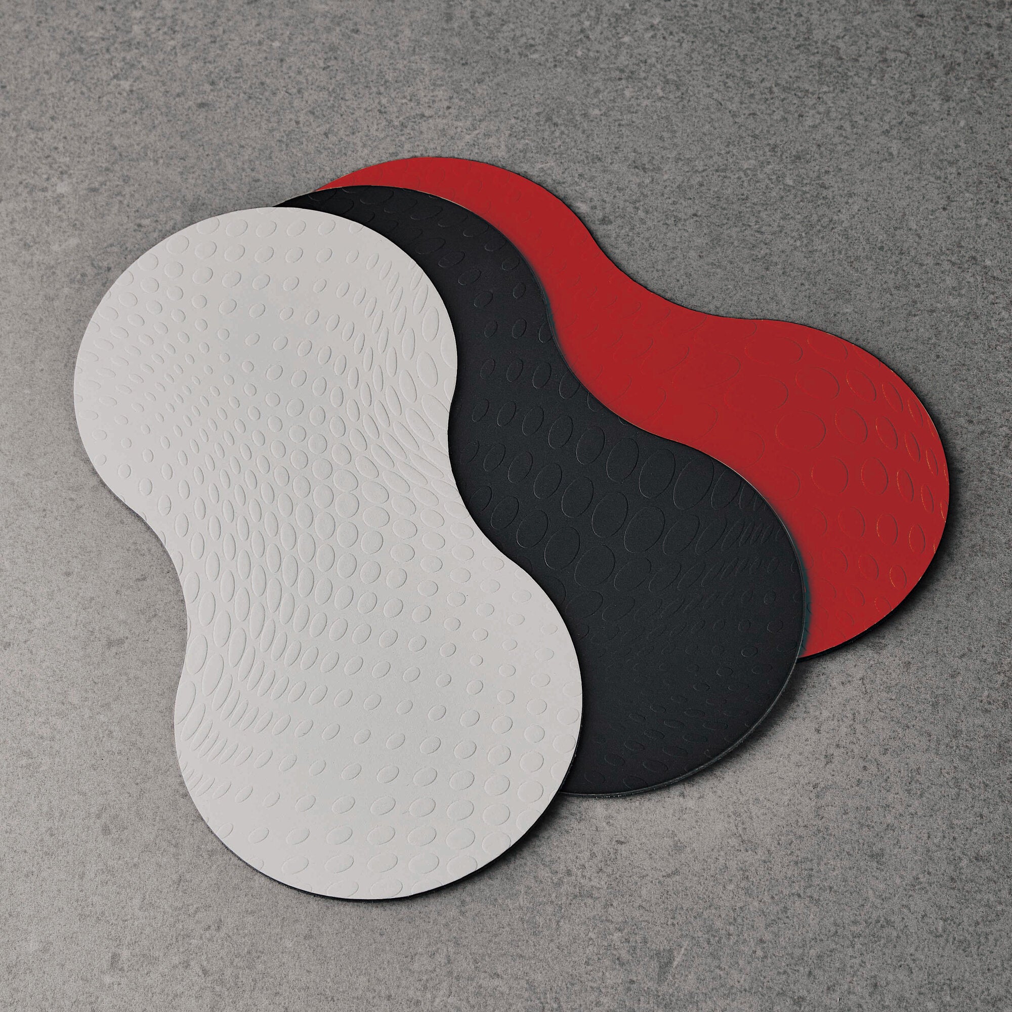 Karim Rashid double coaster 4 pcs. | Chili
