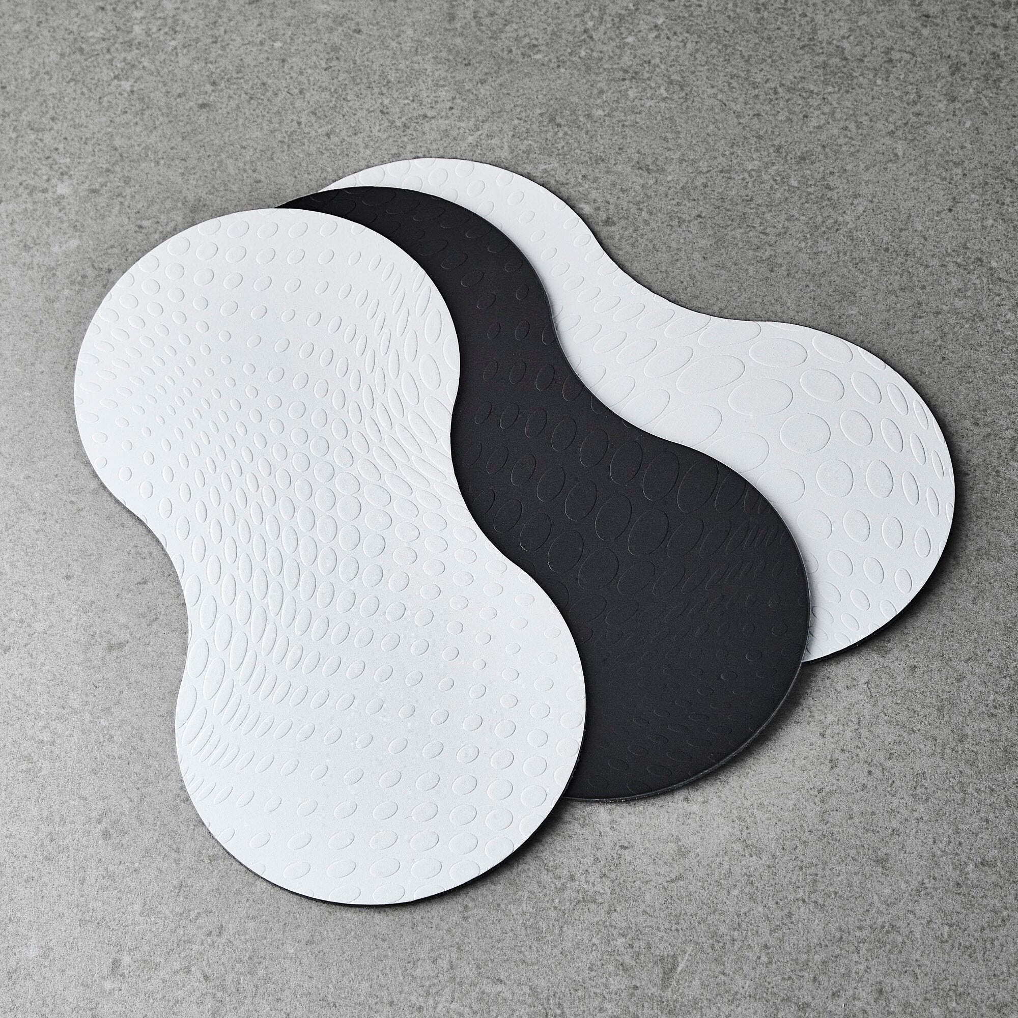 Karim Rashid double coaster 4 pcs. | Mozzarella
