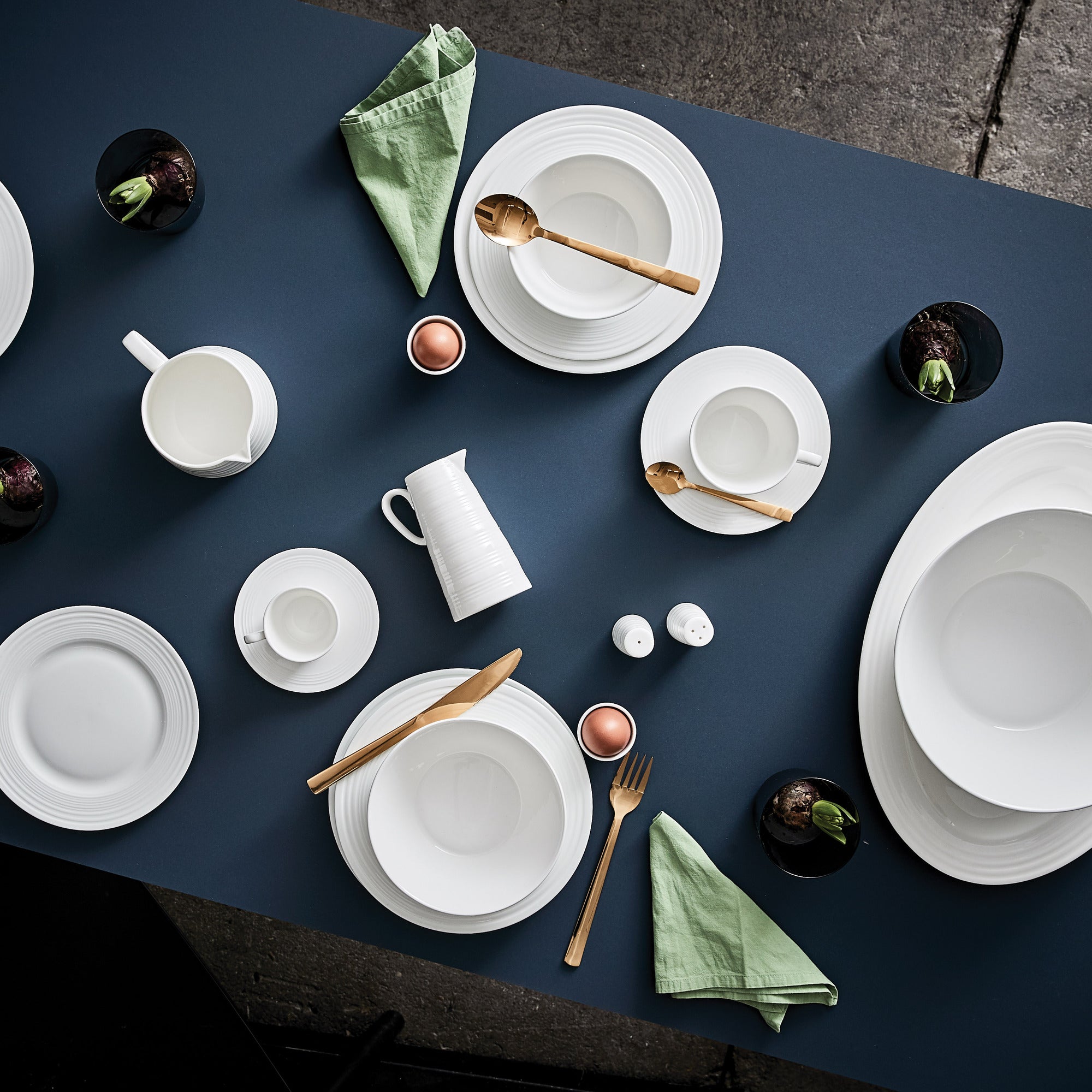 Passion dinner plate 4 pcs. | Cream White