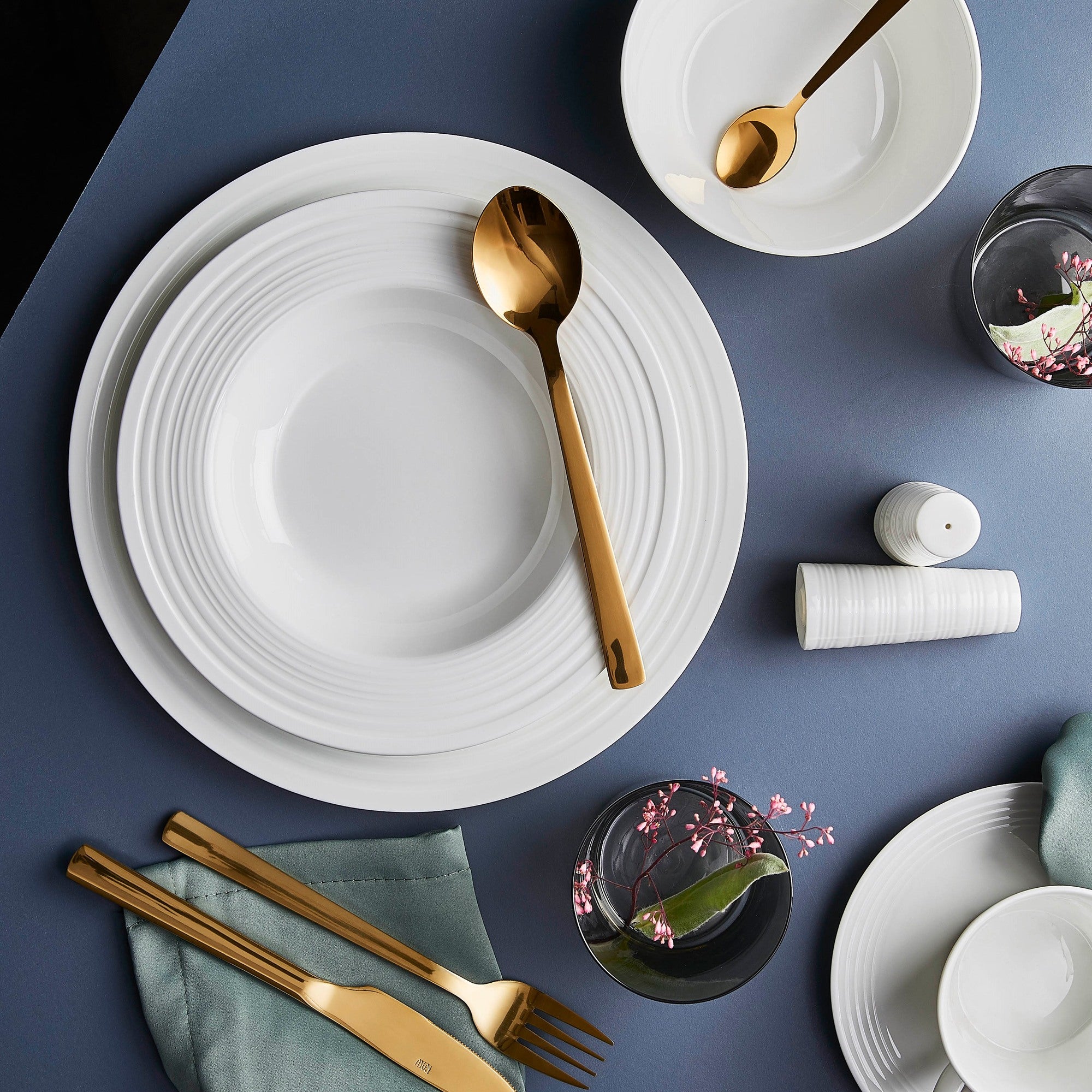 Passion soup plate 4 pcs. | Cream White