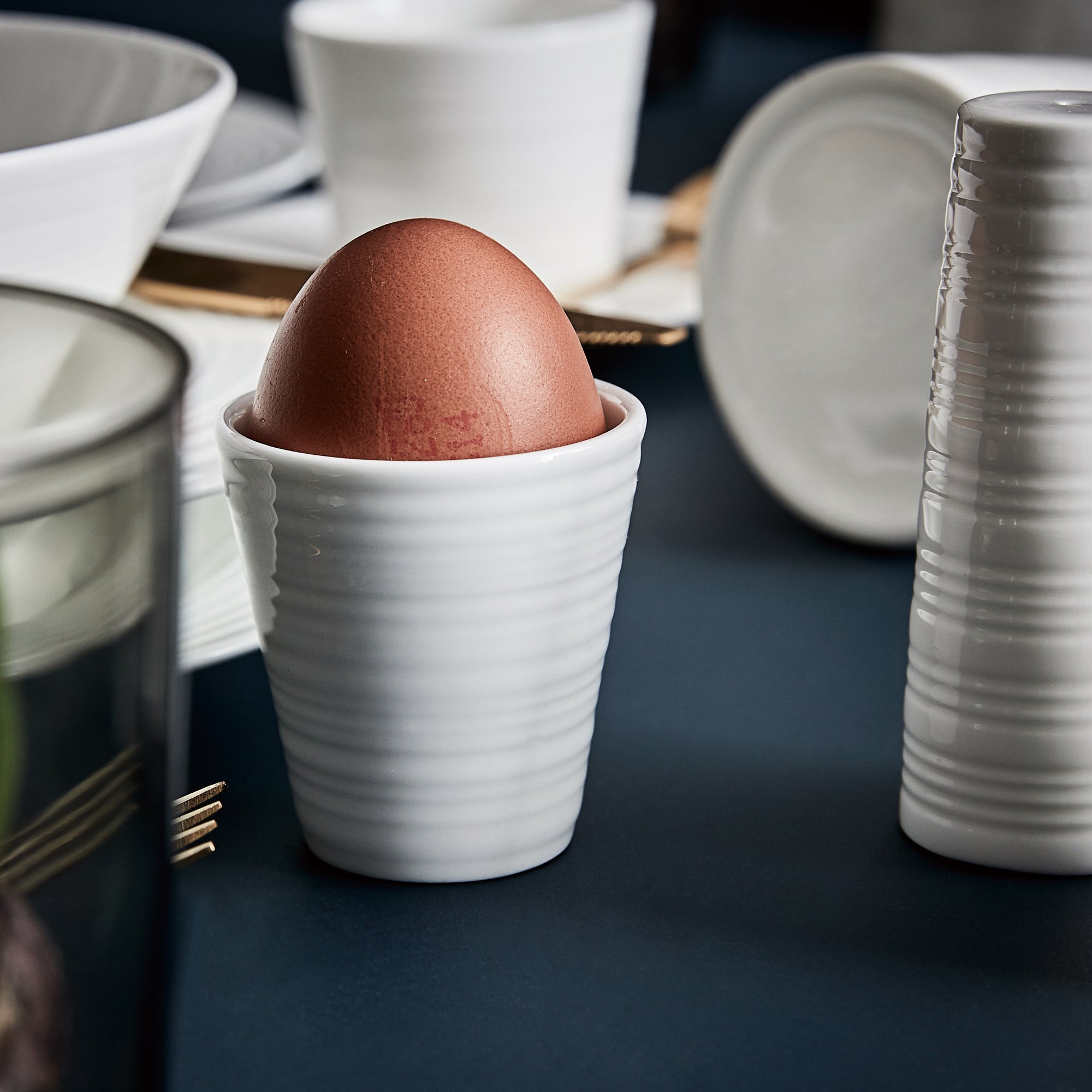 Passion egg cup 4 pcs. | Cream White