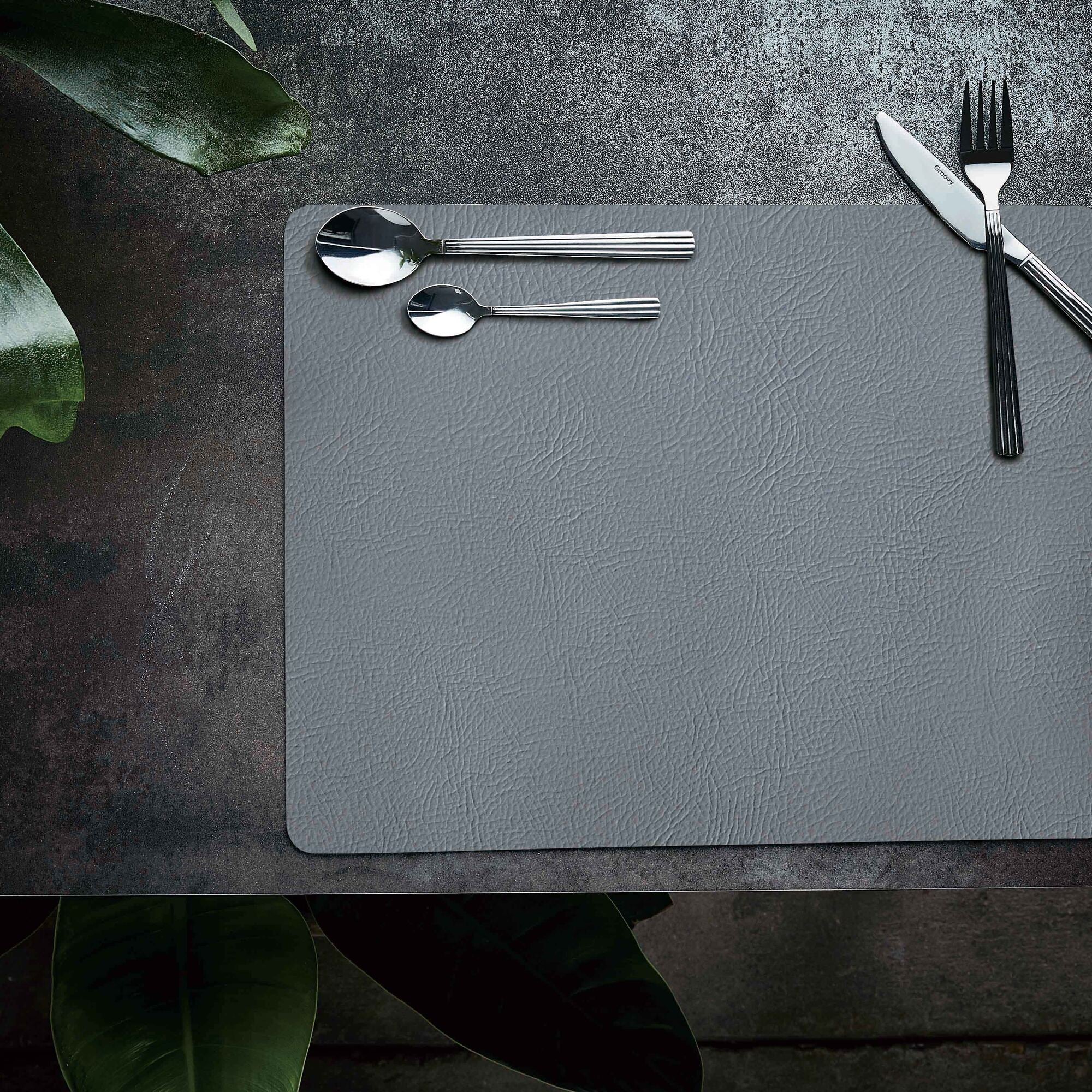 Quadro placemat | Grey