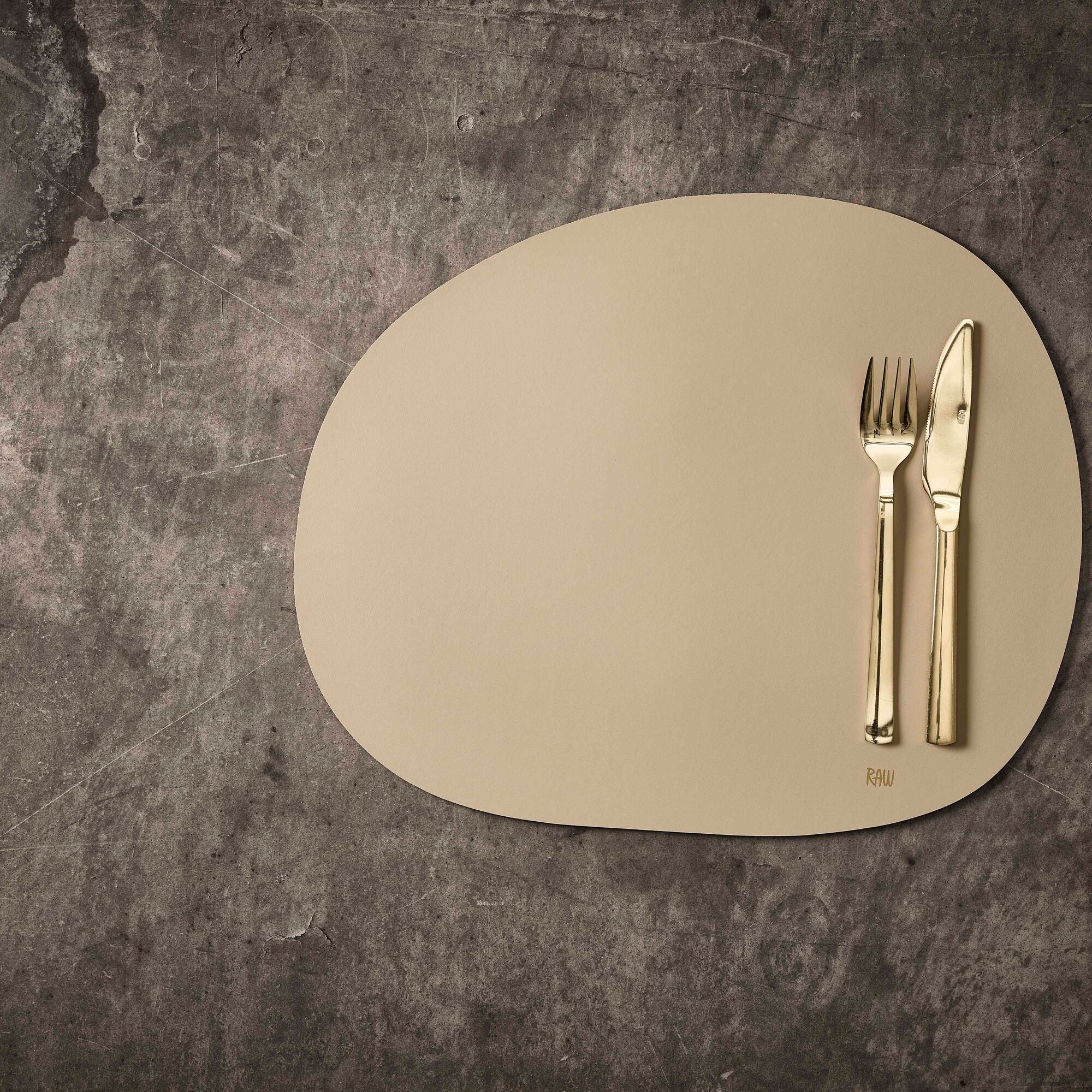 RAW Silicone placemat | Beige