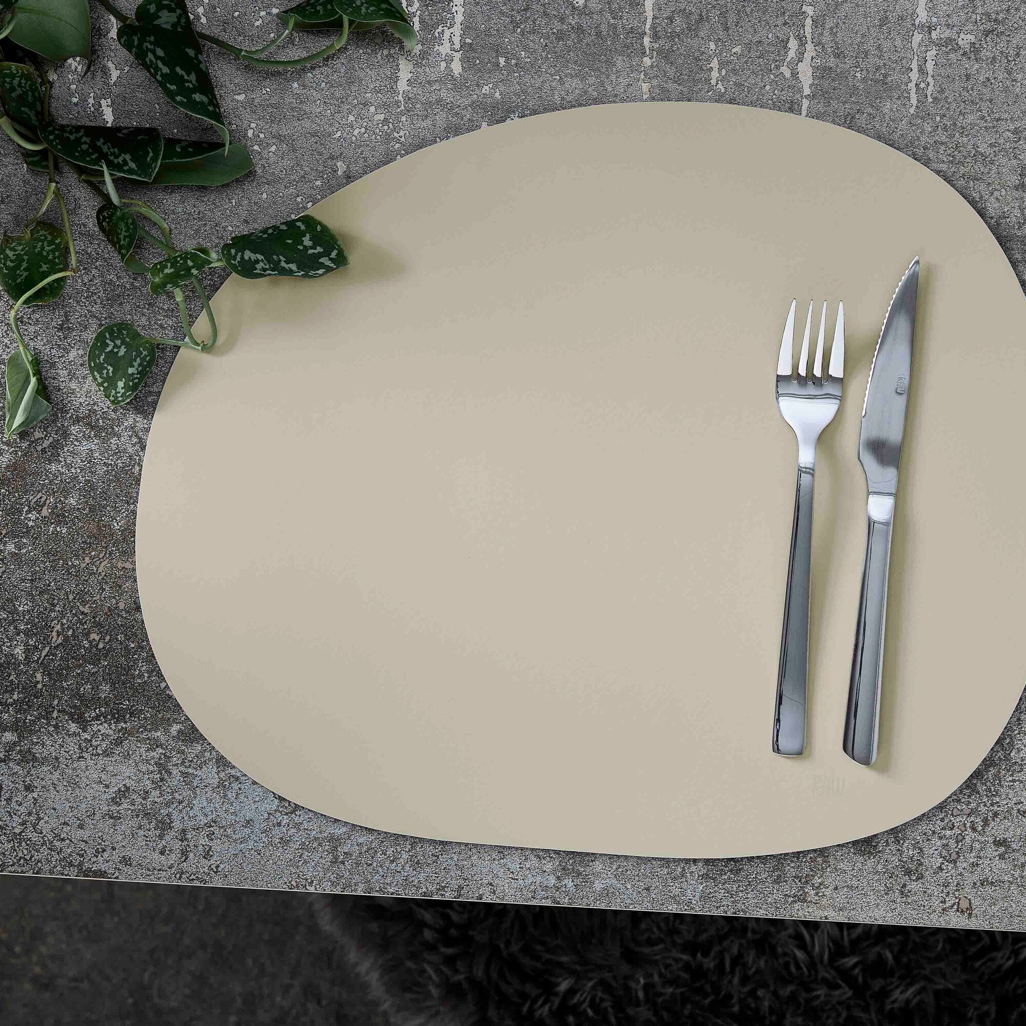 RAW Silicone placemat | Spring Sand