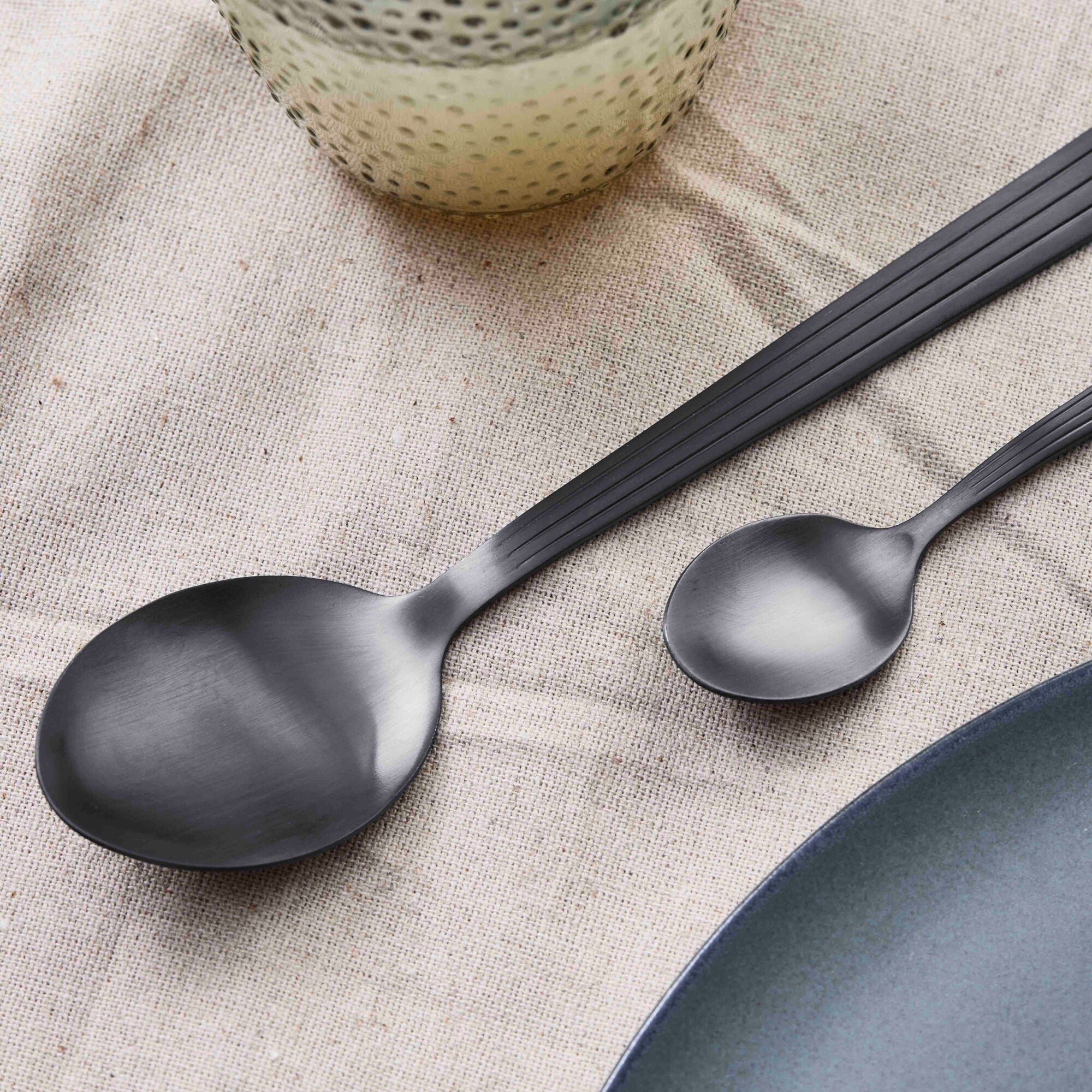 RAW cutlery set 16 pcs | Matte Black