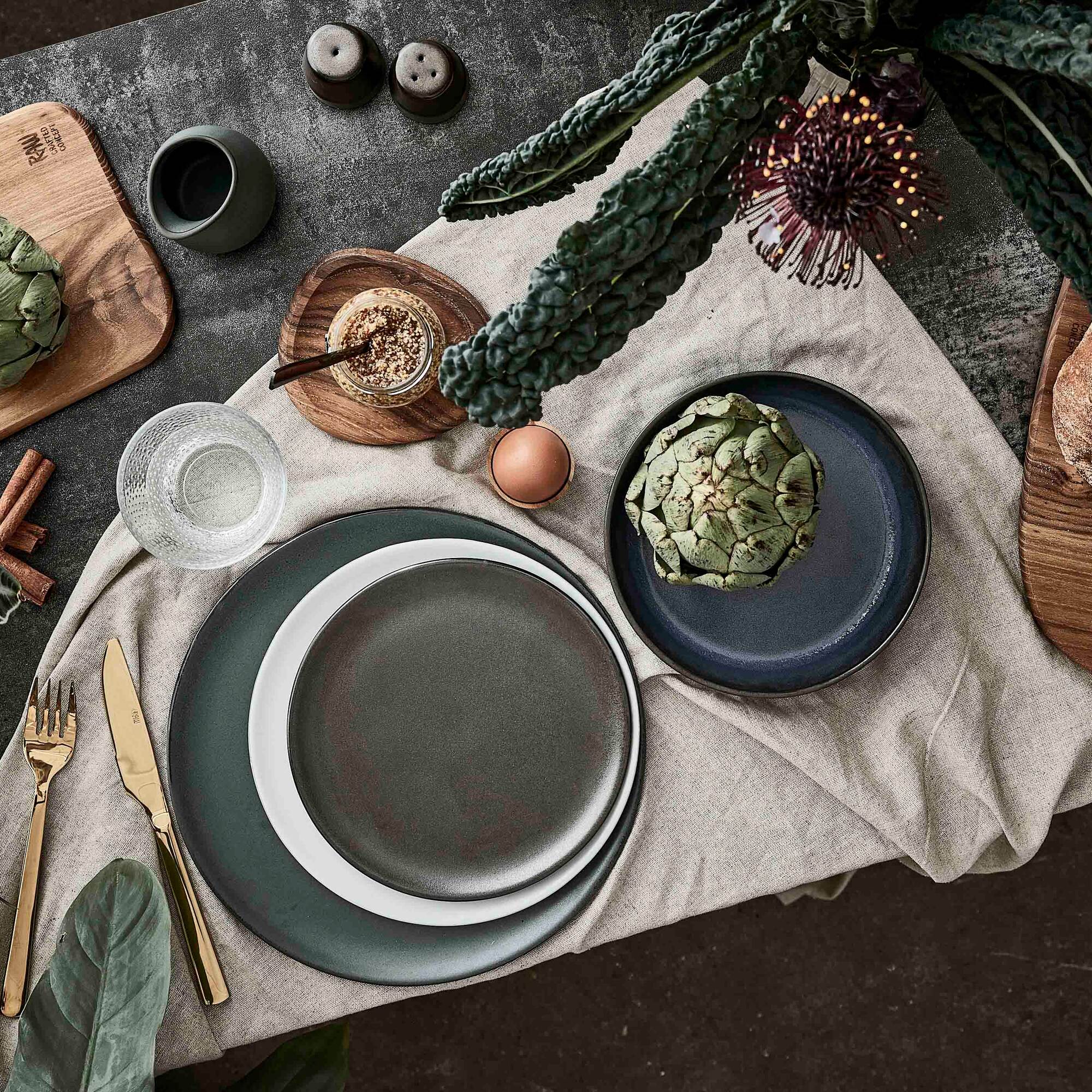 RAW salt and pepper set 2 pieces | Metallic Brown