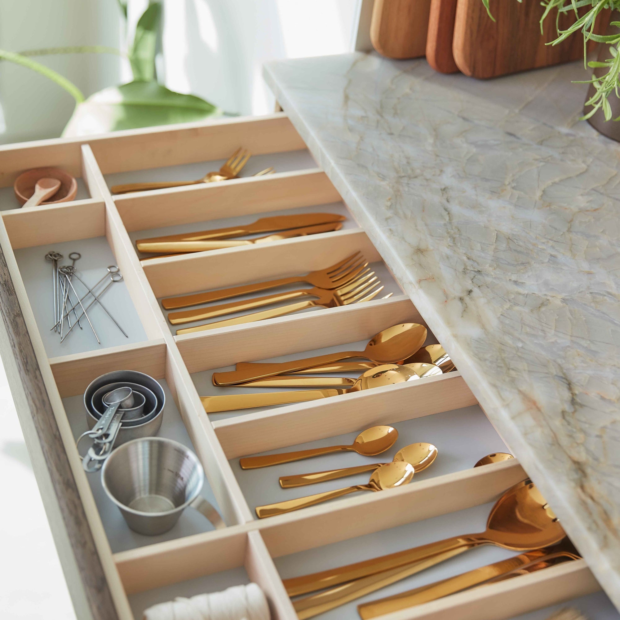 RAW salad set 2 pcs | Gold