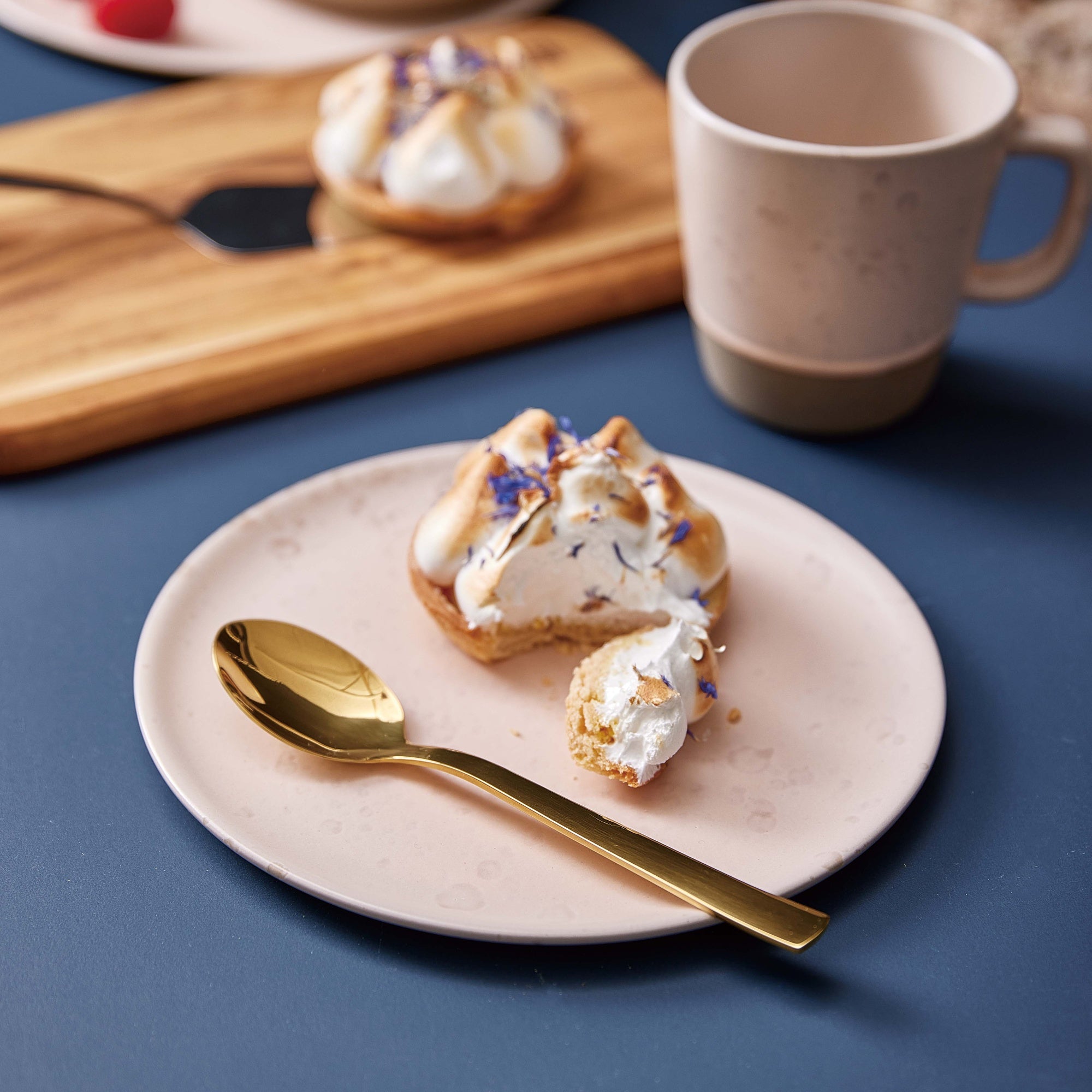 RAW dessert spoon | Gold