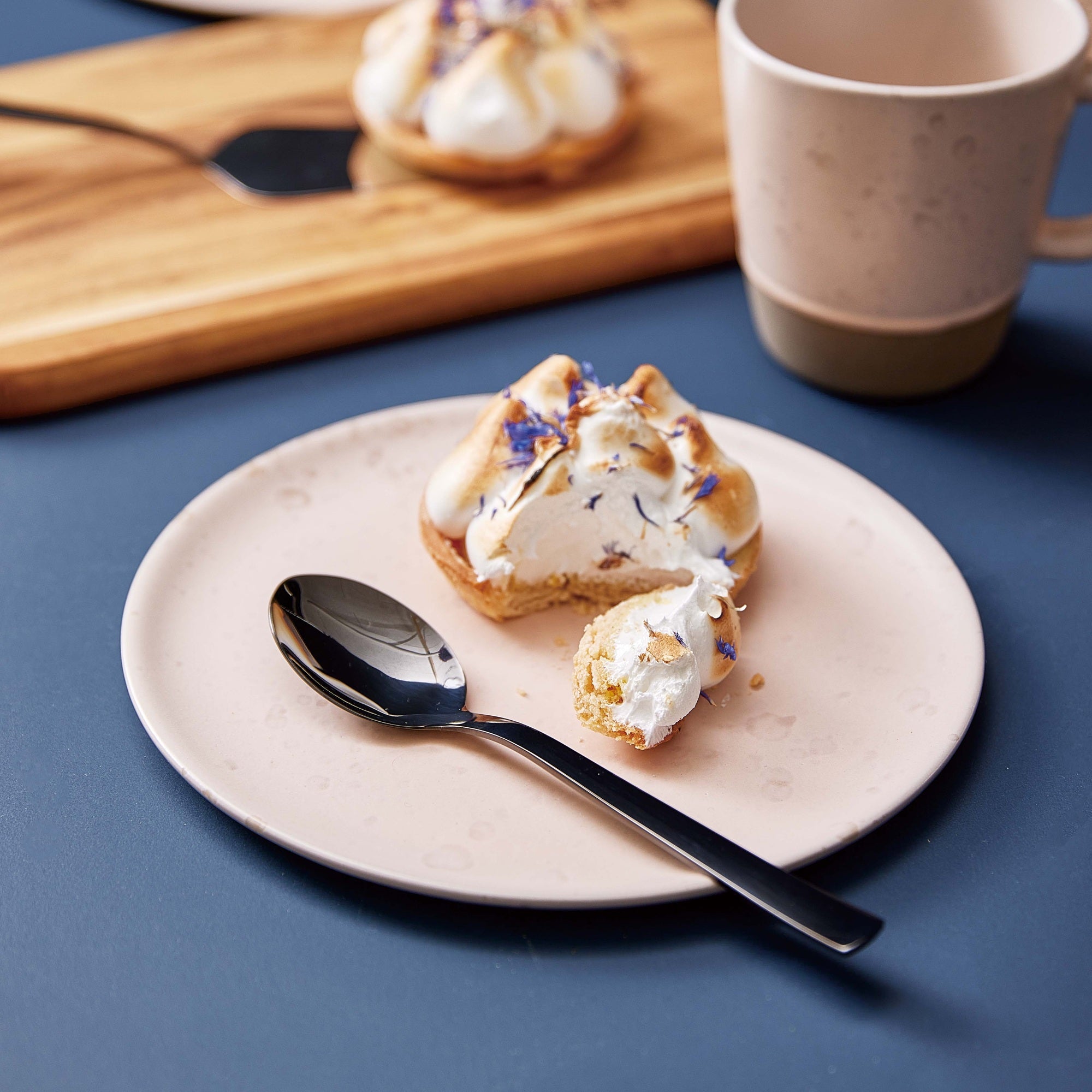 RAW dessert spoon | Shiny Black