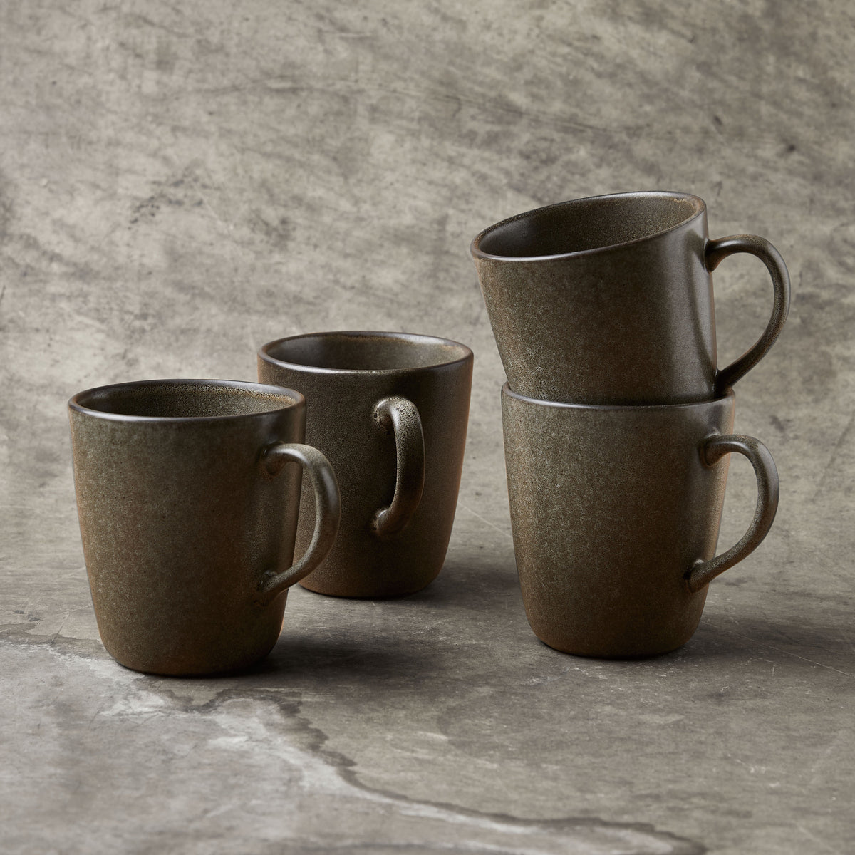 RAW mug with handle | Forest Brown