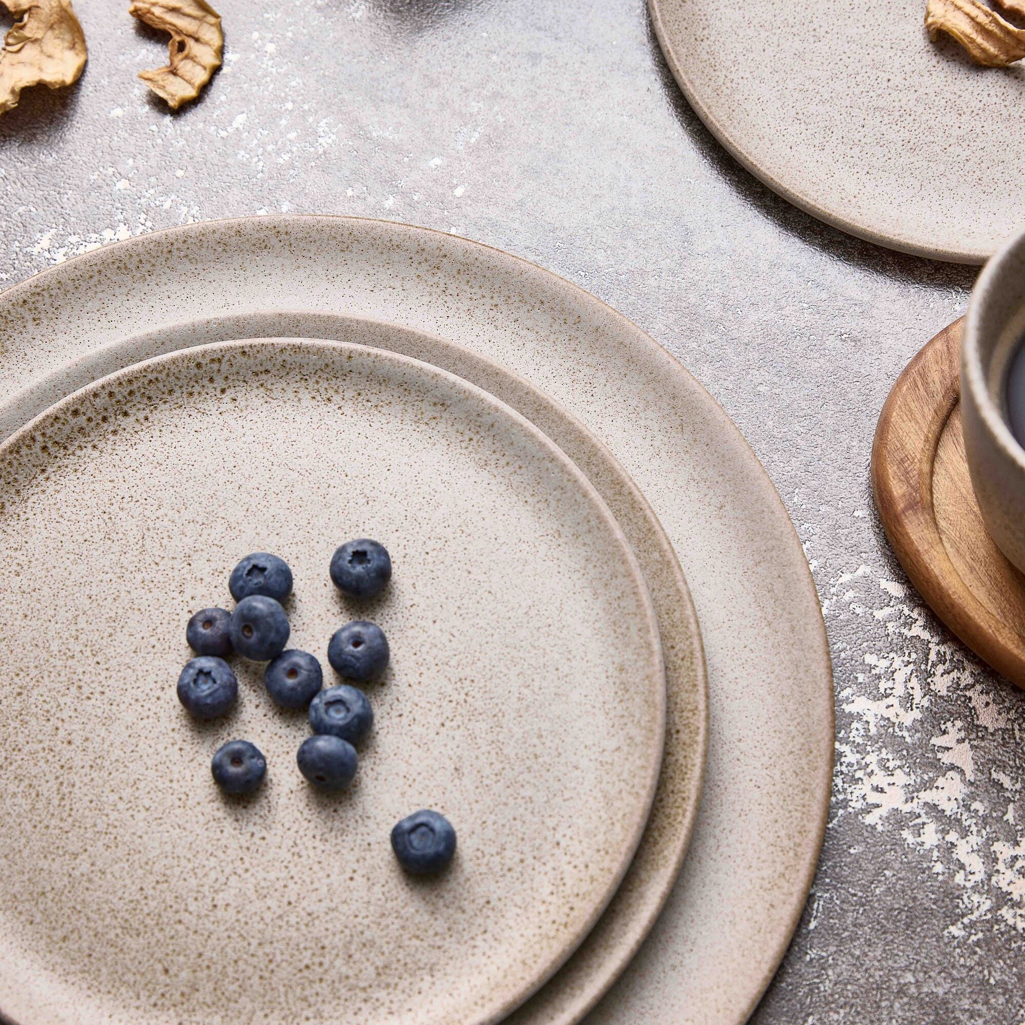 RAW dessert plate | Sandy Beige