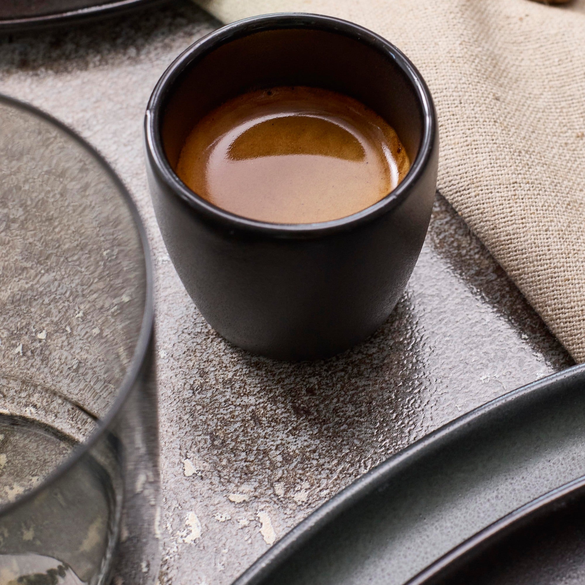 RAW espresso cup | Titanium Black