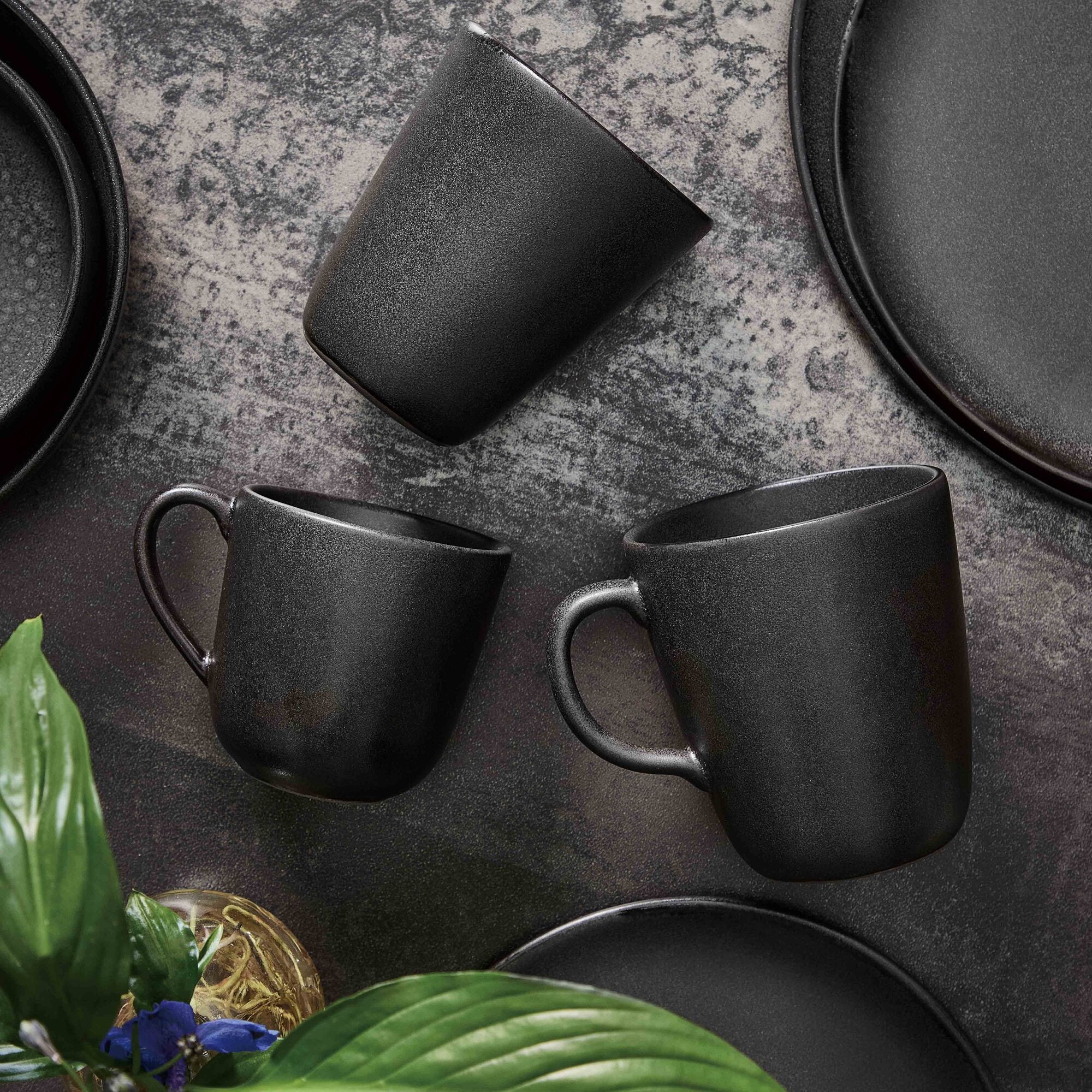 RAW mug with handle | Titanium Black