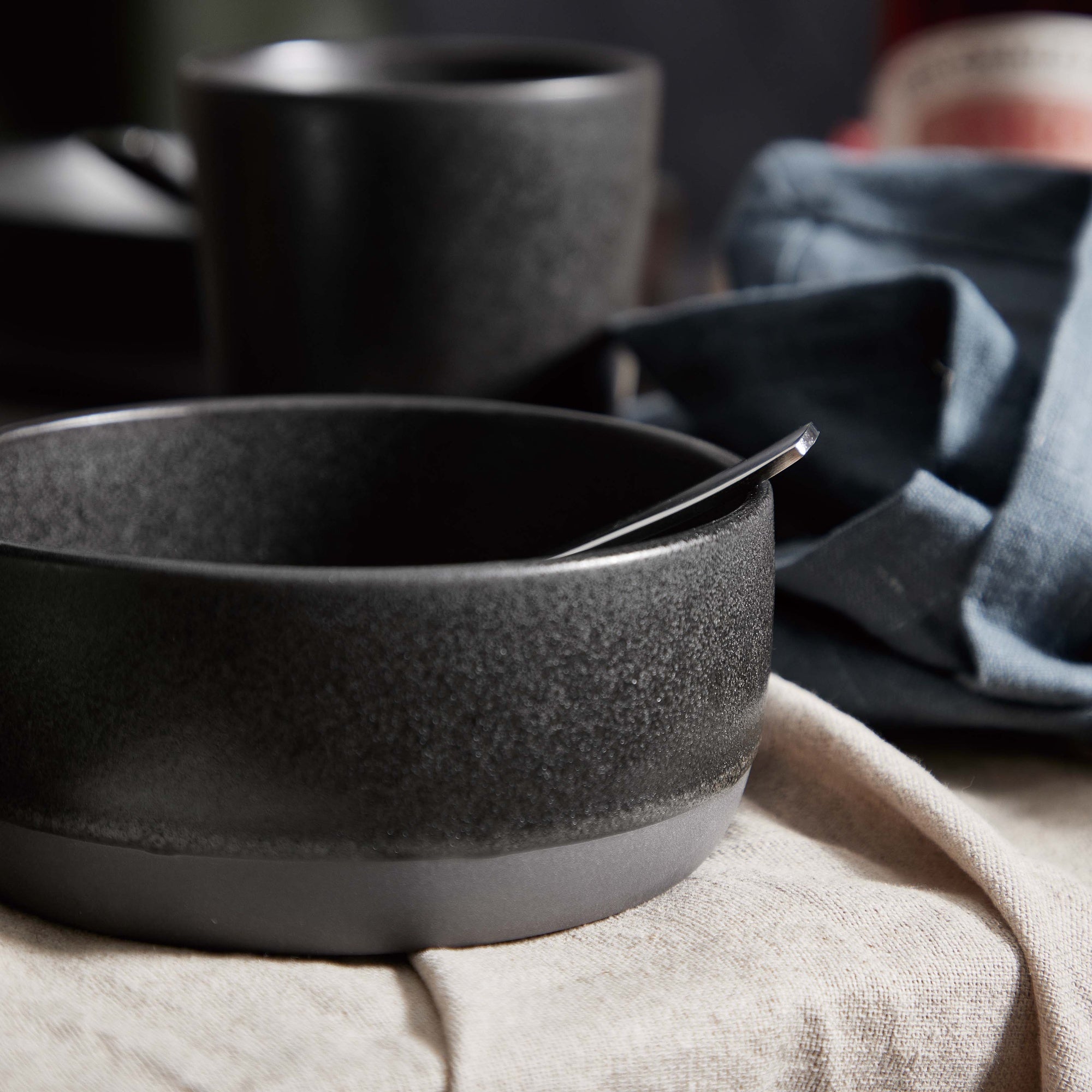 RAW double wall mug | Titanium Black