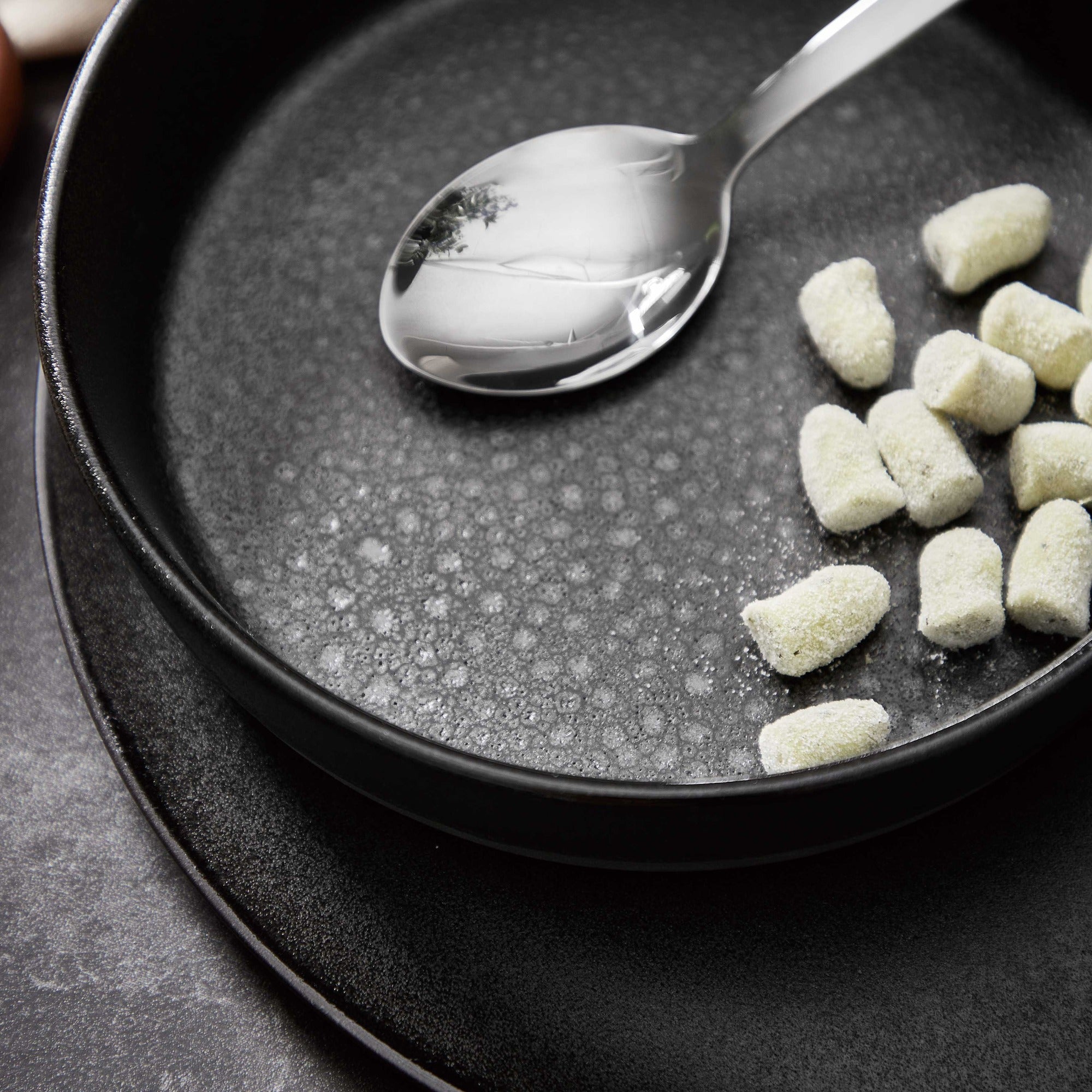 RAW sauce and potato spoon 2 pcs | Mirror Polish